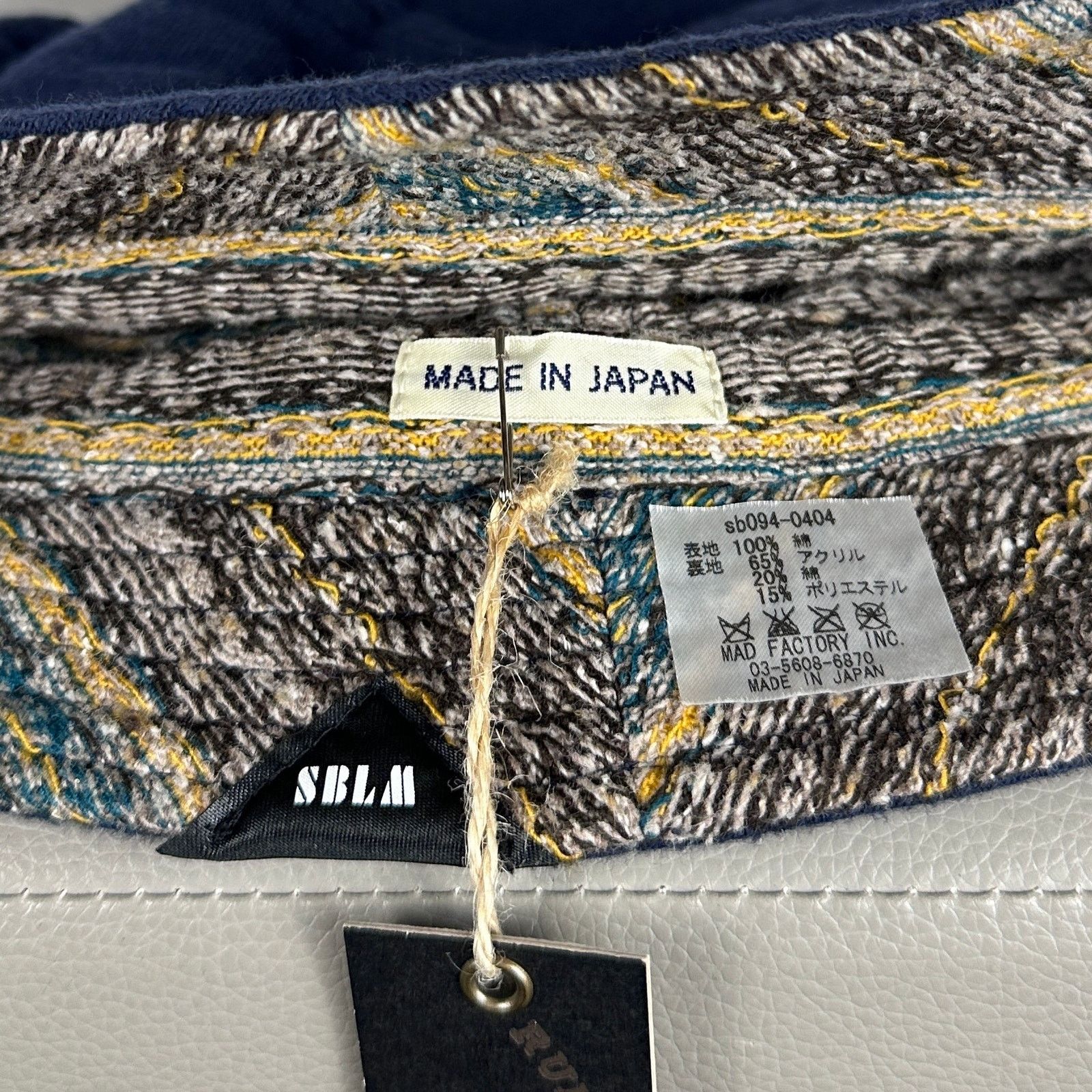 Sublime Sublime Japan Knit Navy Bucket Hat Size ONE SIZE - 6 Thumbnail