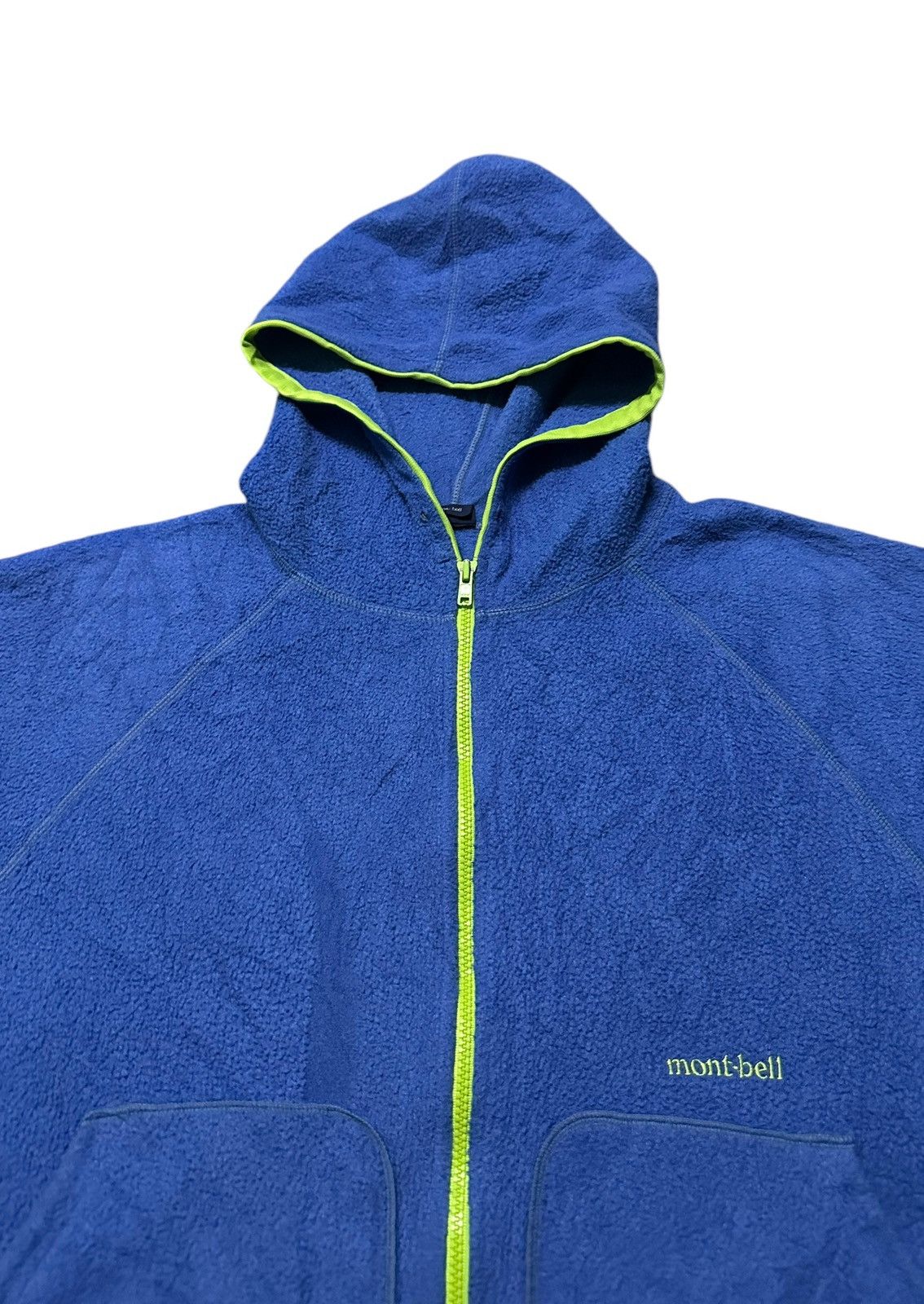 Montbell fleece zipper hoodie