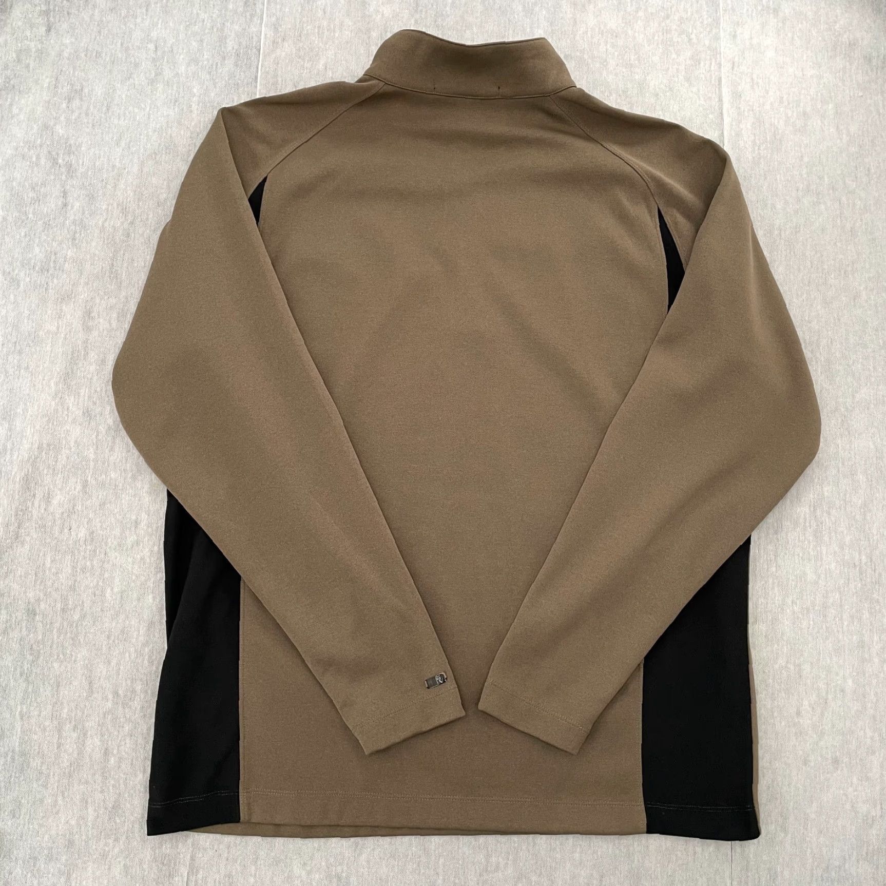 Nike VINTAGE Tiger Woods Nike Sweater Pullover Adult XL Brown Long Sleeve 1/4 Zip Casual Outdoor Sports Size US XL / EU 56 / 4 - 2 Thumbnail