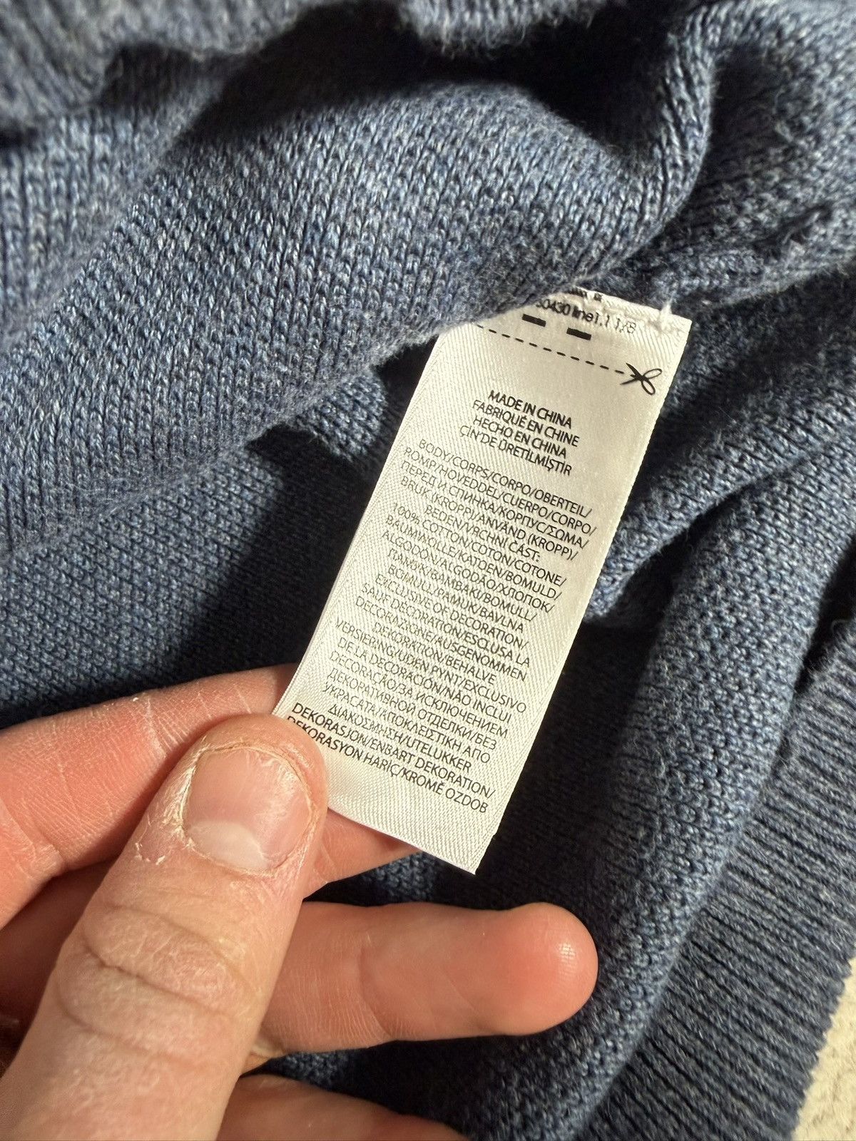 Polo Ralph Lauren Vintage Polo Ralph Lauren Pima Cotton 1/4 Zip Sweater Size US M / EU 48-50 / 2 - 7 Thumbnail