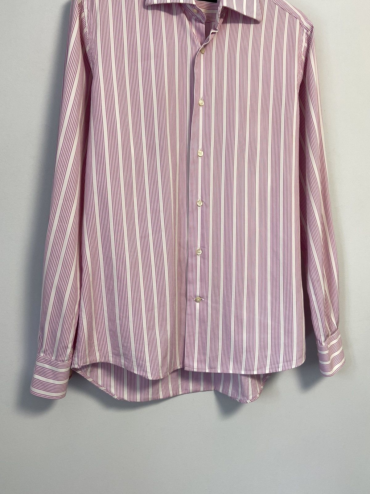Etro Etro Milano Button Up Shirt Pink Size US L / EU 52-54 / 3 - 3 Thumbnail