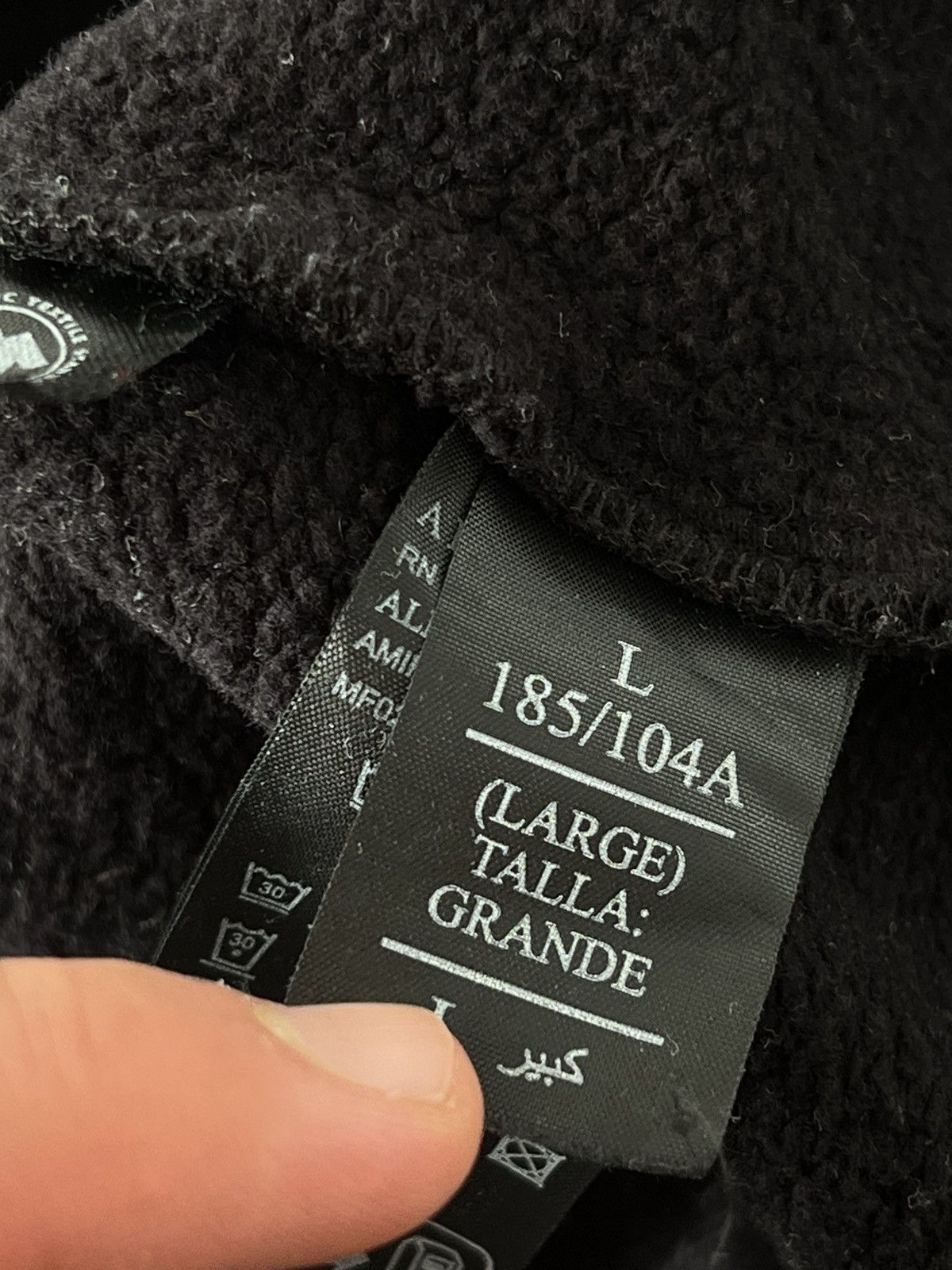 Allsaints Avant Garde Allsaints Amir OTH Embroidered Logo Hoodie Size US L / EU 52-54 / 3 - 14 Thumbnail