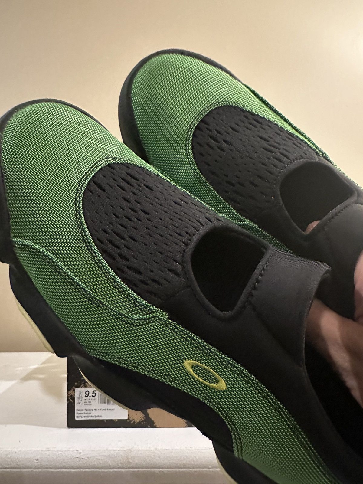 Oakley Oakley factory team flesh sandal Green Lemon Size US 9.5 / EU 42-43 - 4 Thumbnail