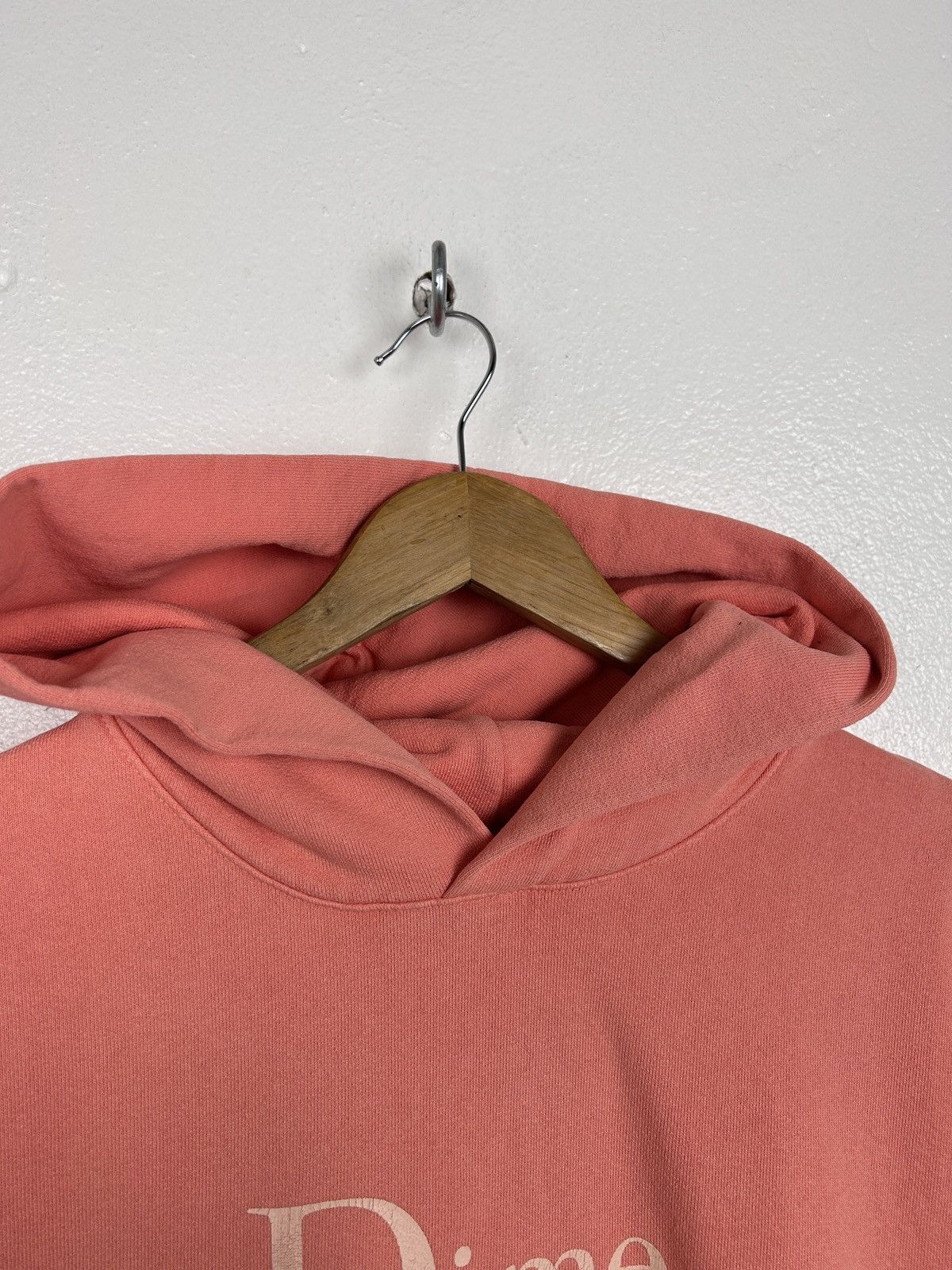 Dime Dime Center Logo Hoodie In Pink Size US S / EU 44-46 / 1 - 3 Thumbnail