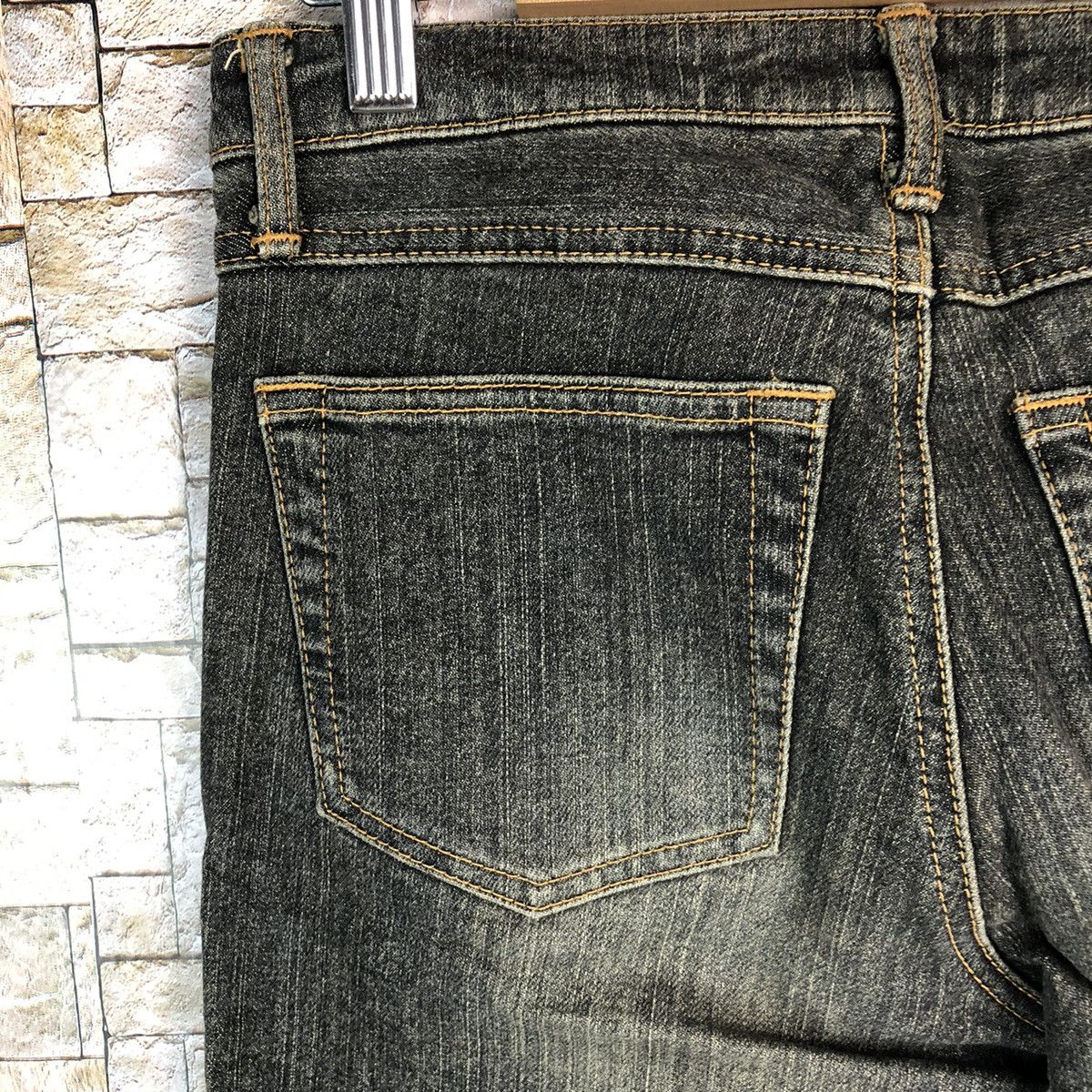 Japanese Brand VivaYou Black ripped distressed Denim Pants #A652 Size 28" / US 6 / IT 42 - 18 Thumbnail