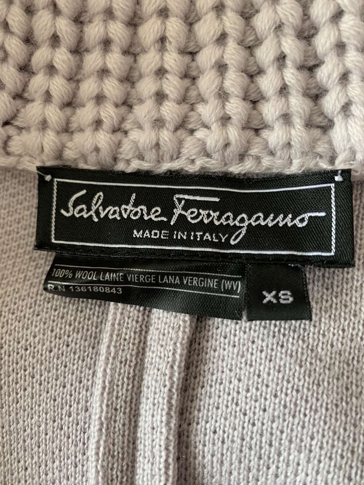 Salvatore Ferragamo Salvatore Ferragamo Wool Coat Size XS / US 0-2 / IT 36-38 - 3 Thumbnail