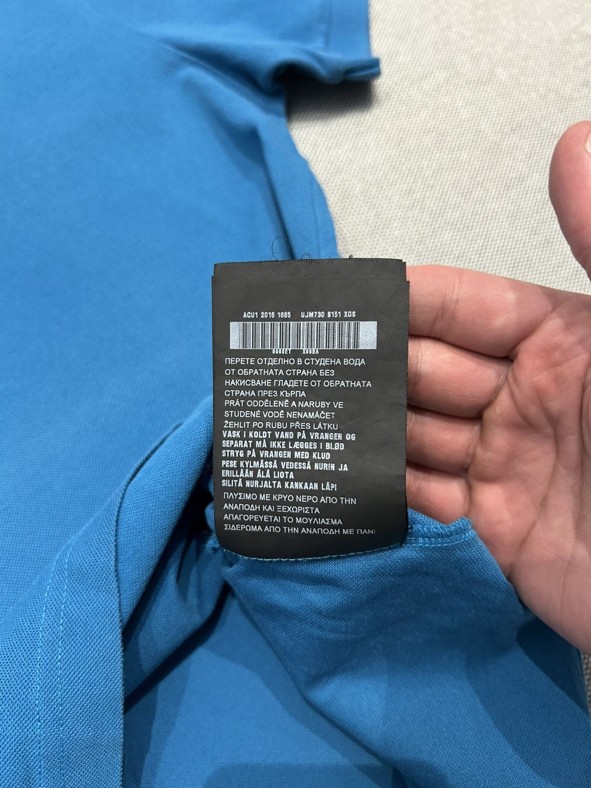 Prada Prada polo t-shirt blue Size US M / EU 48-50 / 2 - 8 Thumbnail