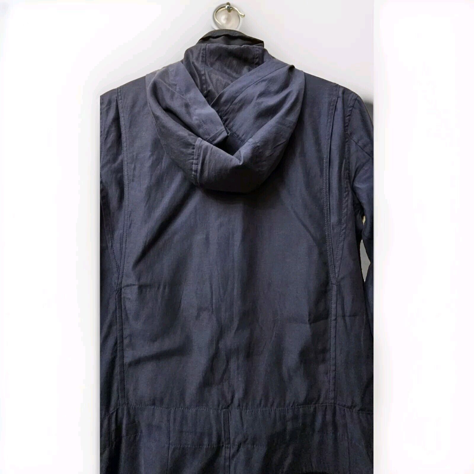 Rag & Bone Rag & Bone Indigo Claire Jumpsuit Zip Ankle Hidden Buttons 2 Size 27" / US 4 / IT 40 - 8 Thumbnail