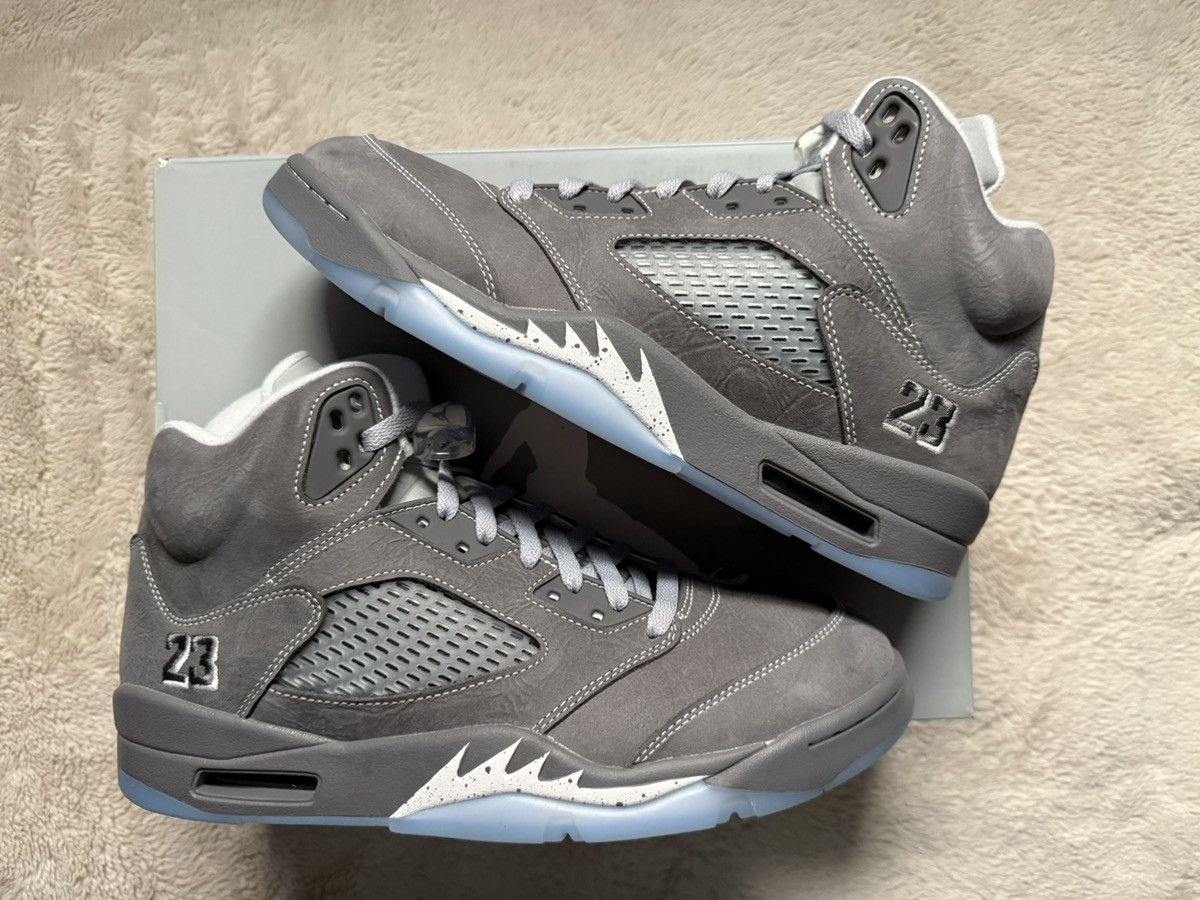 Jordan Brand Jordan 5 Wolf Grey Size US 10 / EU 43 - 3 Thumbnail