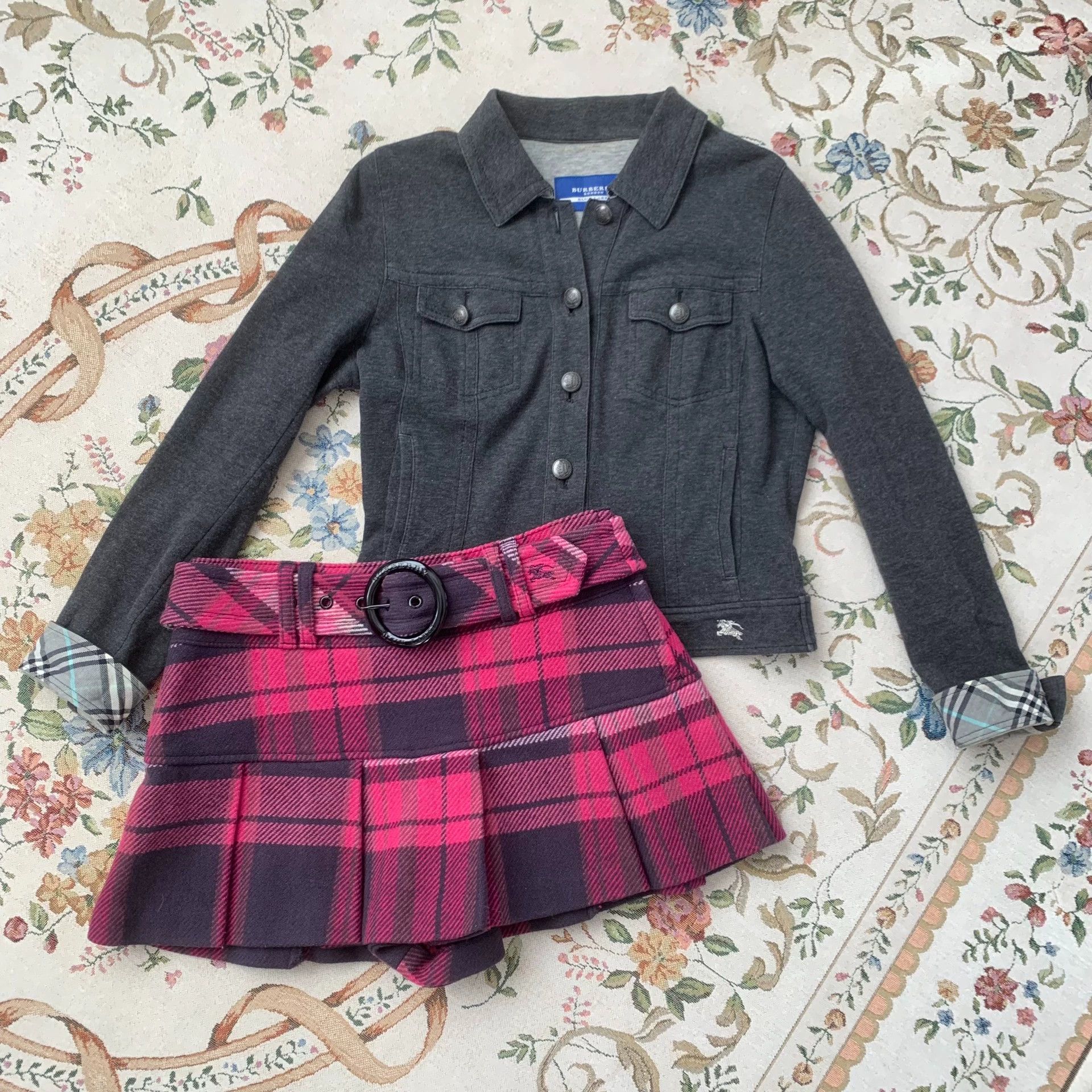 Burberry Vintage Plaid Skort - dmc