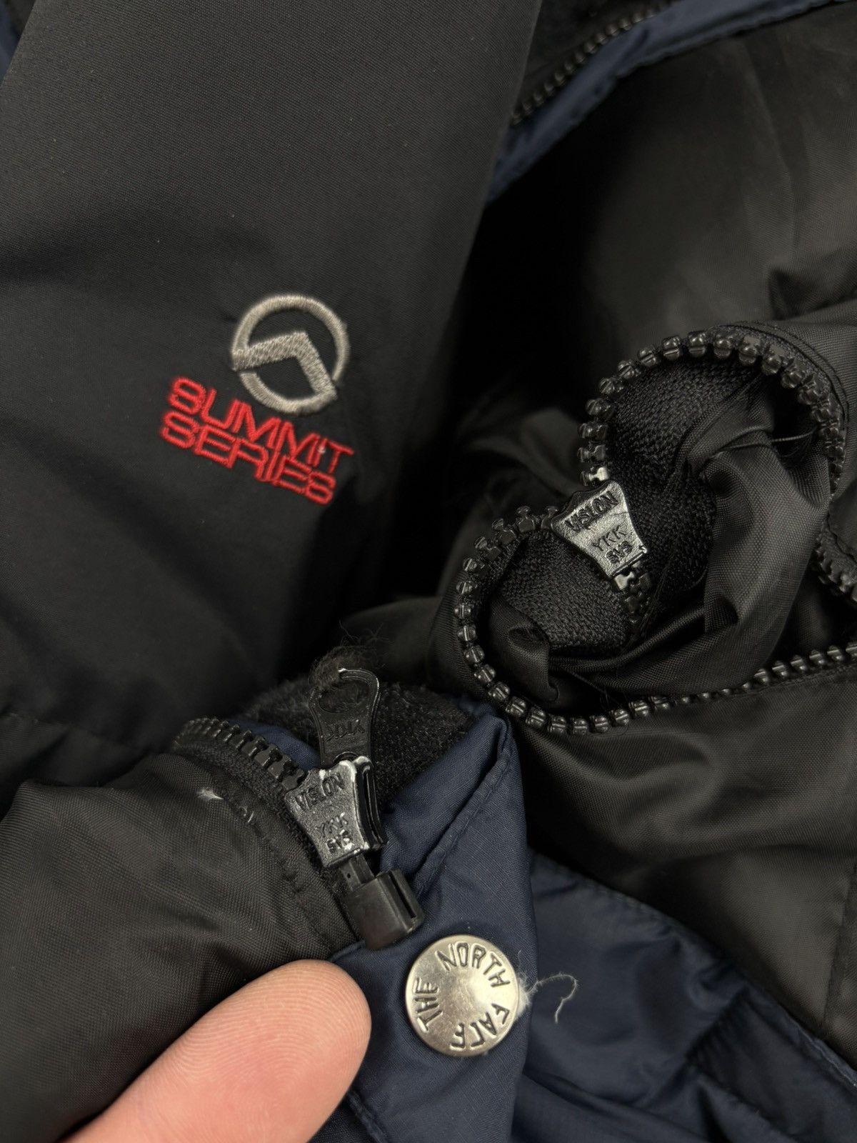 The North Face Rare 80's Gore-DryLoft Summit Series Japan Down Puffer Jacket Hooded Bomber Parka Size US M / EU 48-50 / 2 - 17 Thumbnail