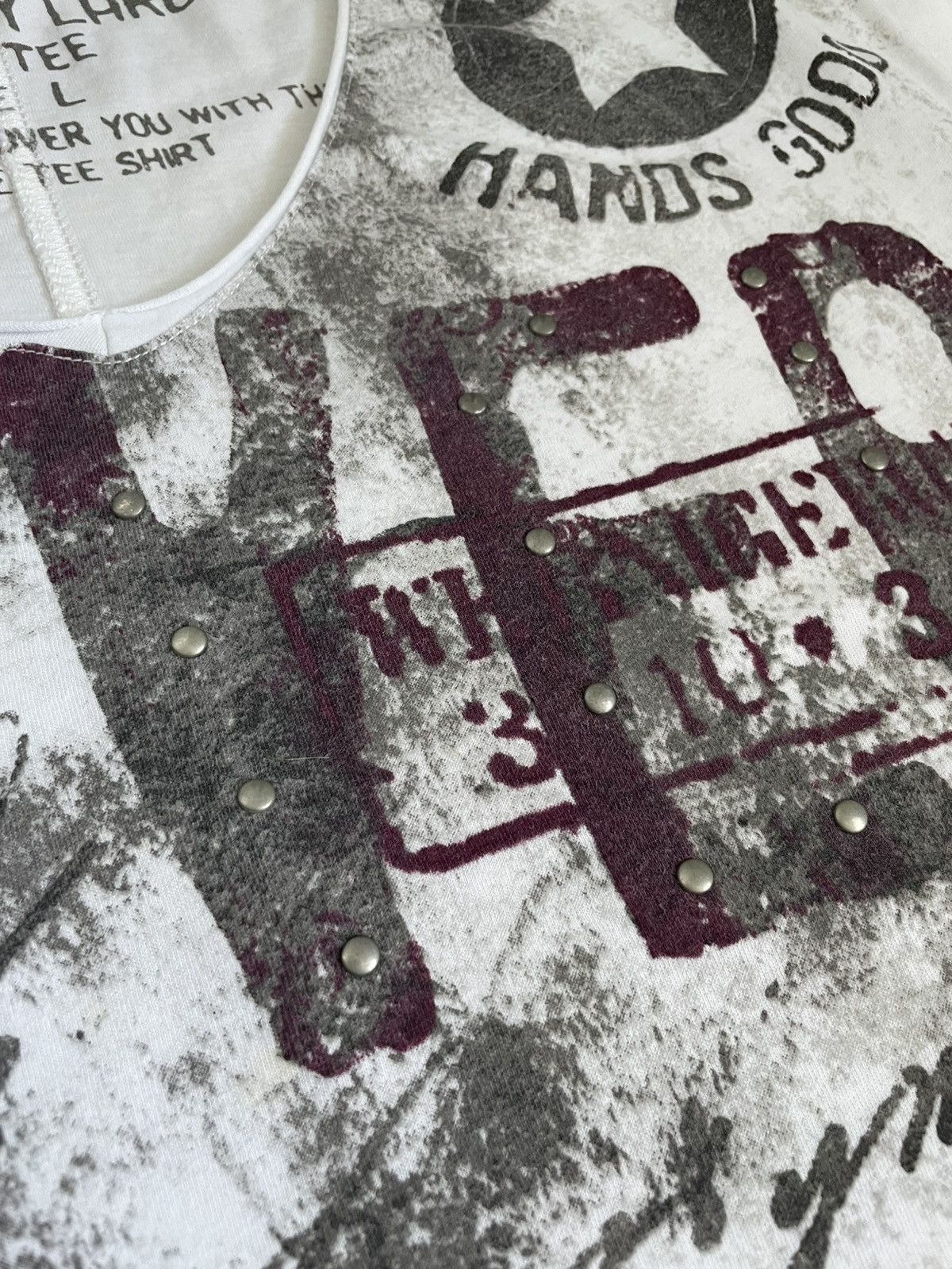 If Six Was Nine Y2k Amazing Key Largo Drivers Tee Like Ed Hardy Streetwear Size US L / EU 52-54 / 3 - 6 Thumbnail