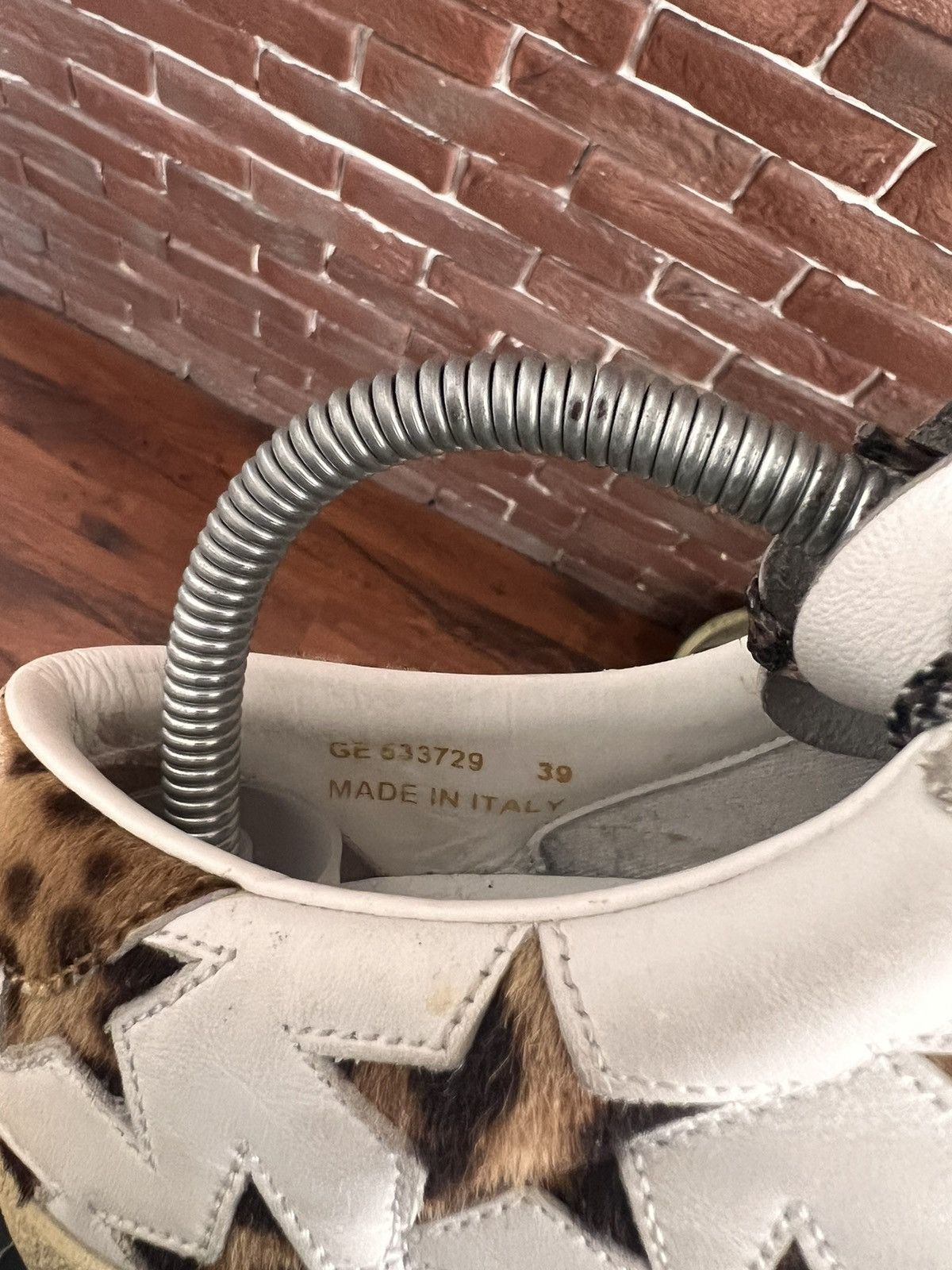 Saint Laurent Paris Saint Laurent Low Top Leather Designer Sneakers Hype Wmns Size US 8 / IT 38 - 13 Thumbnail