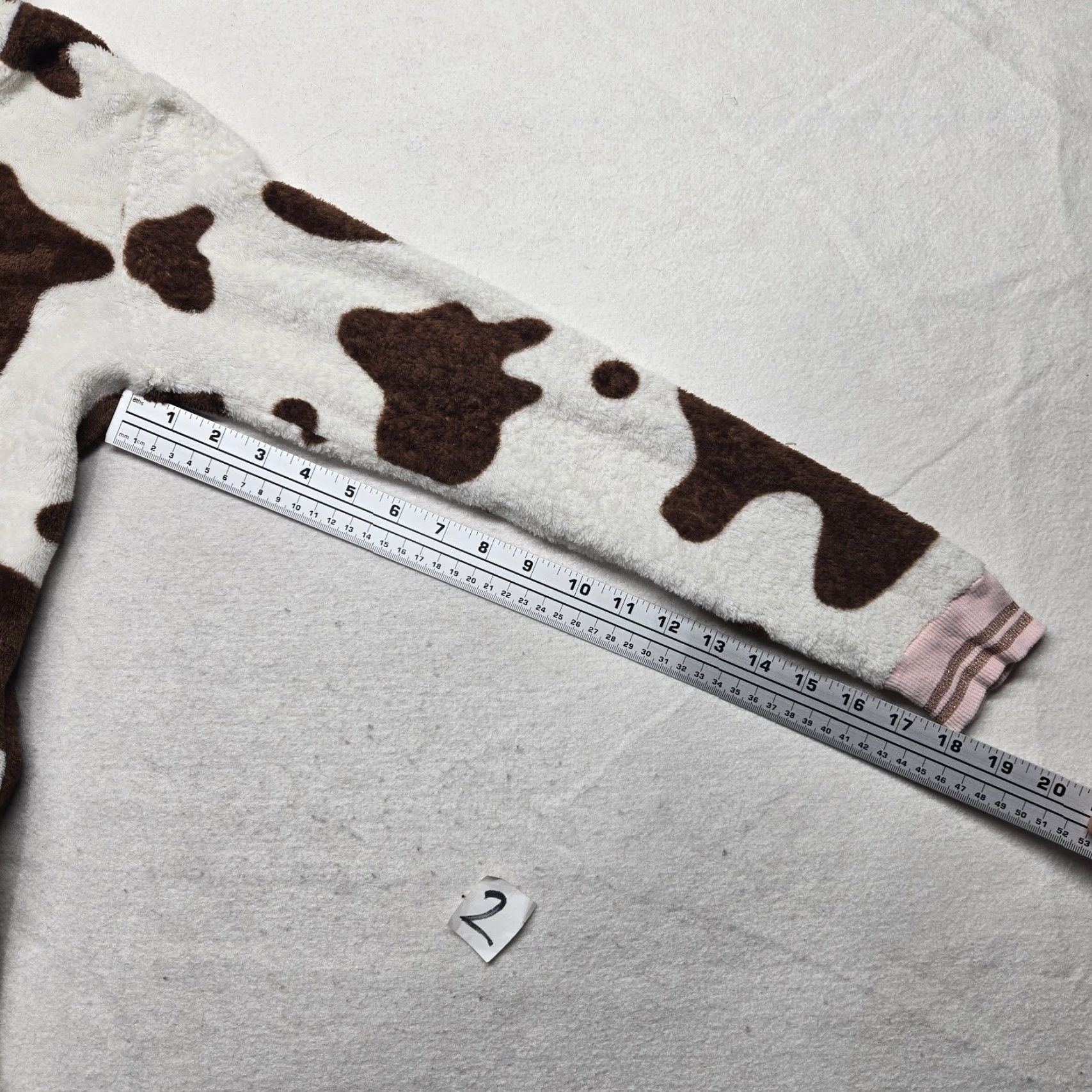 Vintage Secret Treasures Cow Sleepwear One Piece Pajamas Adult Women's XS Size ONE SIZE - 4 Thumbnail