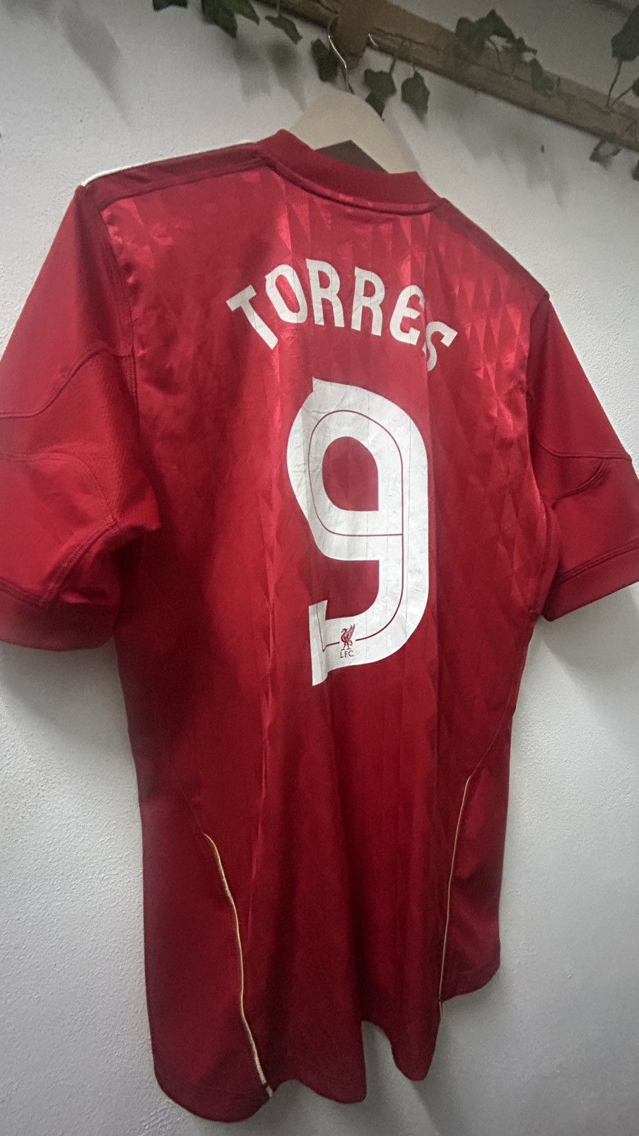 Adidas Vintage Adidas Liverpool 10/11 + Nameset (Torres) Size US XL / EU 56 / 4 - 9 Thumbnail