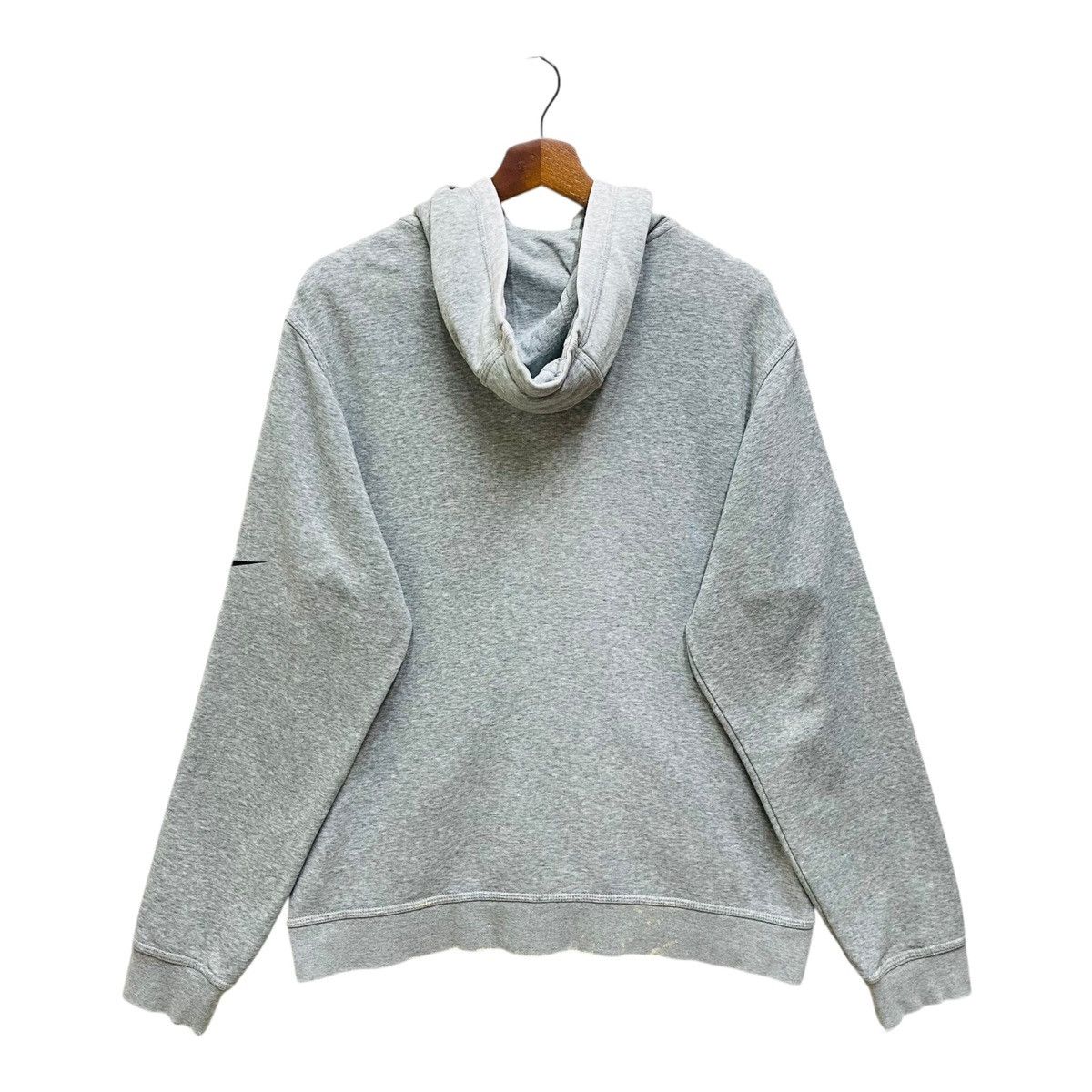 Nike Vintage Nike Hoodie Spellout Y2K Gray Fullzip Size XL Size US XL / EU 56 / 4 - 3 Thumbnail