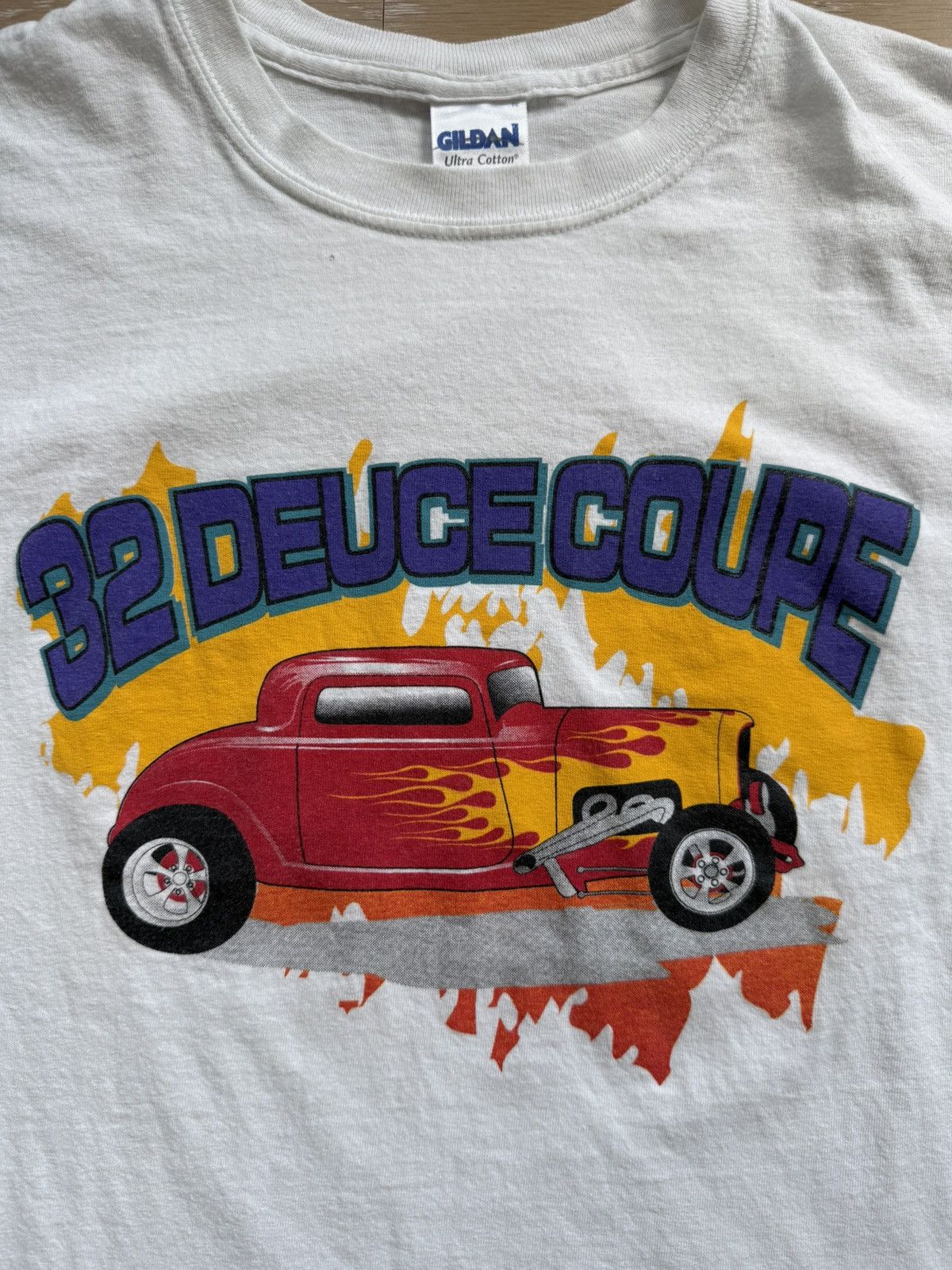 Gildan Ford 32 Deuce Coupe 1932 Model 18 Hot Rod Racing Car Shirt Size US XL / EU 56 / 4 - 4 Thumbnail