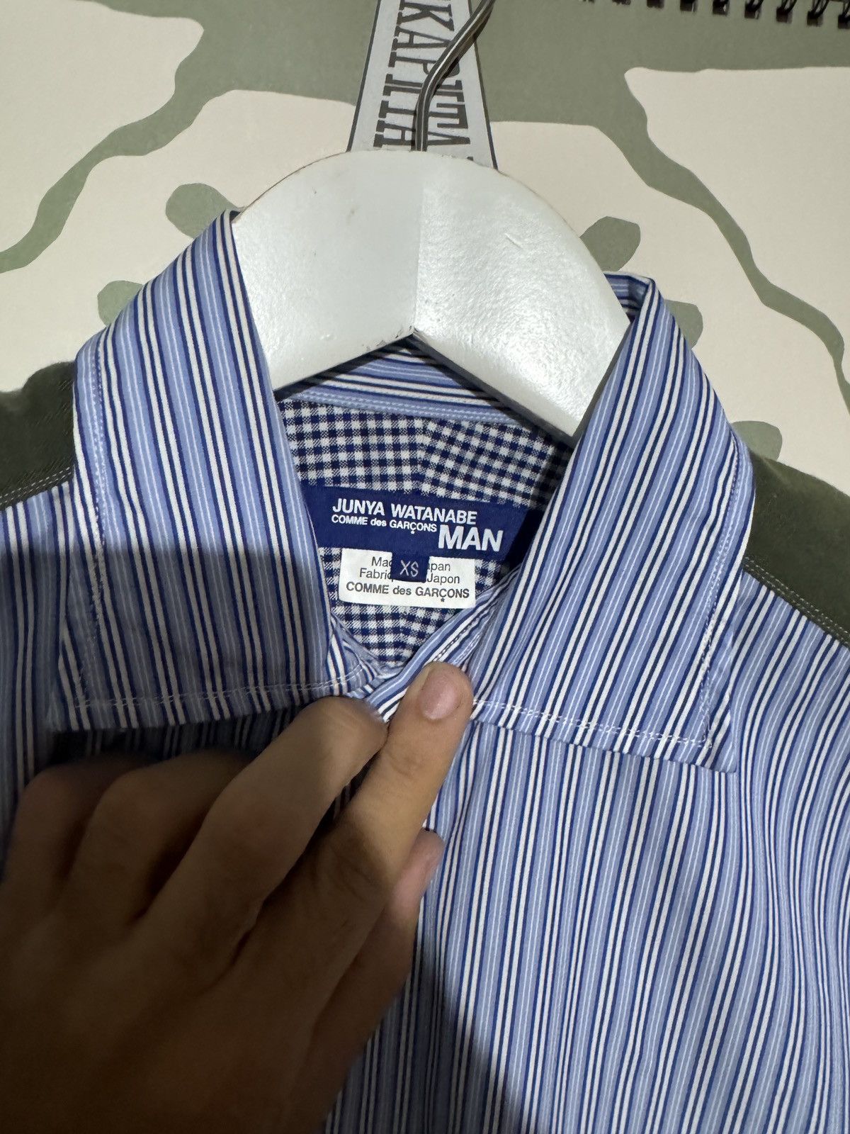Comme des Garcons × Junya Watanabe Junya watanabe striped camo shirt Size US XS / EU 42 / 0 - 3 Thumbnail