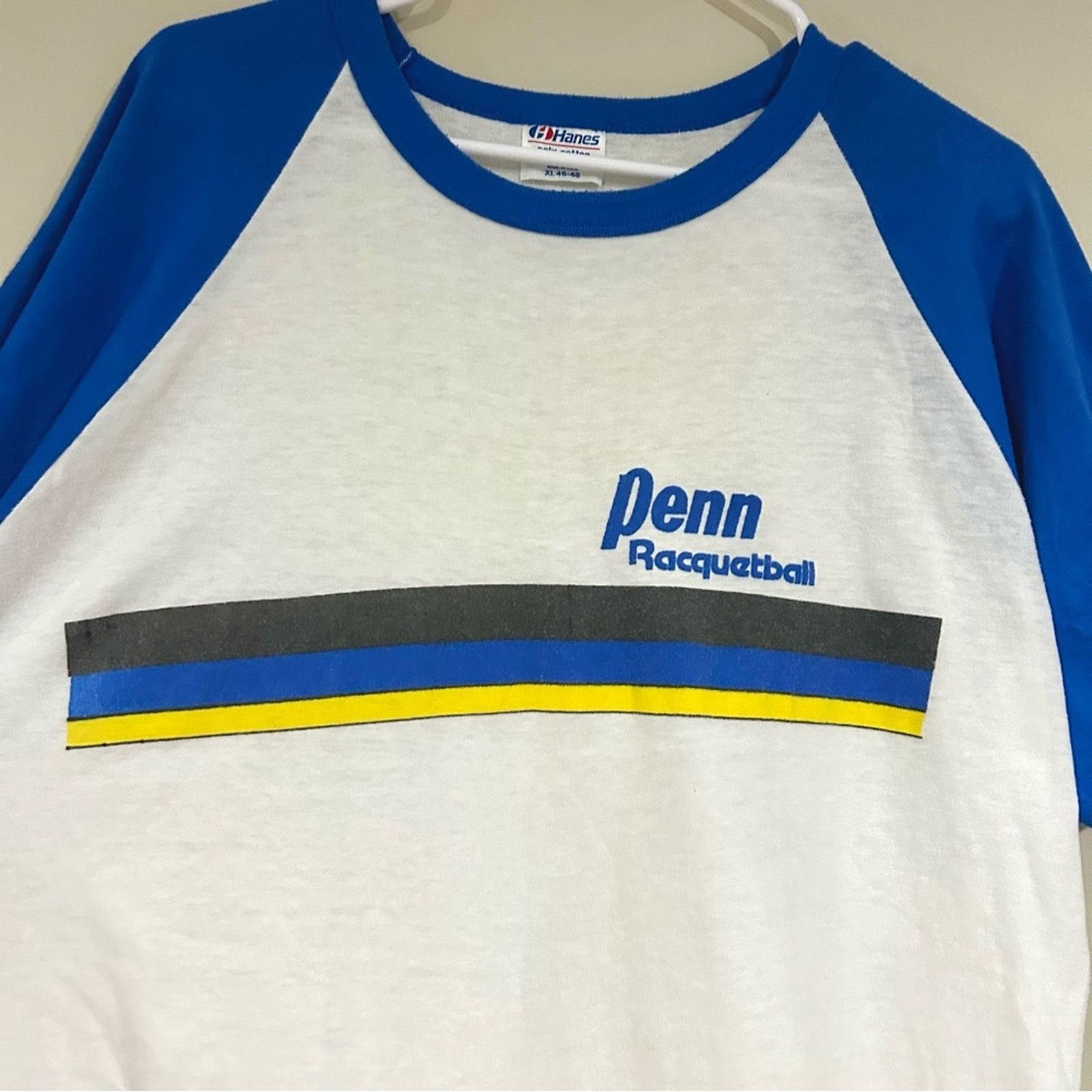 Hanes Vintage Penn Racquetball Shirt Size US XL / EU 56 / 4 - 3 Thumbnail