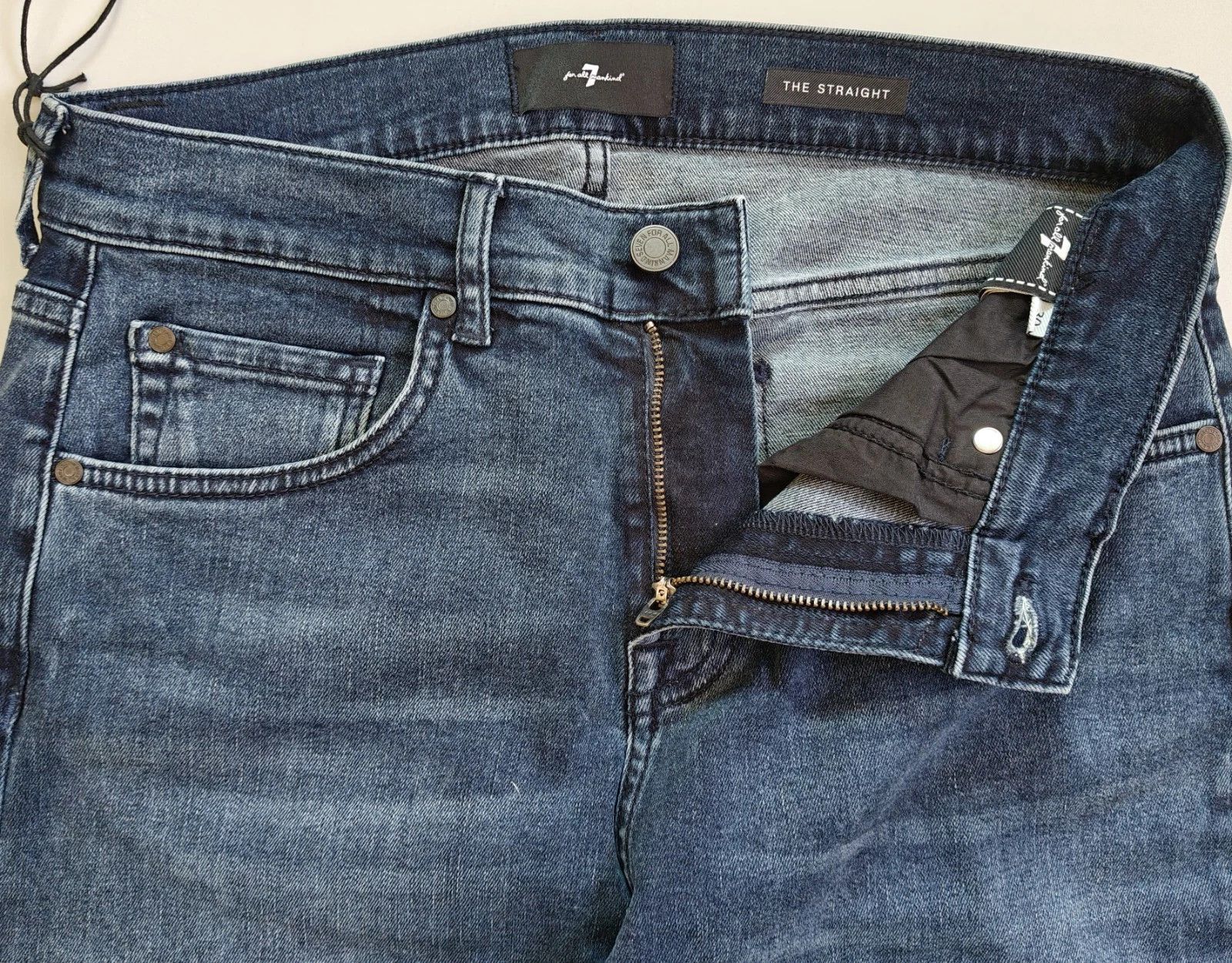 7 For All Mankind 7 For All ManKind Slimmy Rinse Men's Jeans T / 6003 Size US 30 / EU 46 - 5 Thumbnail