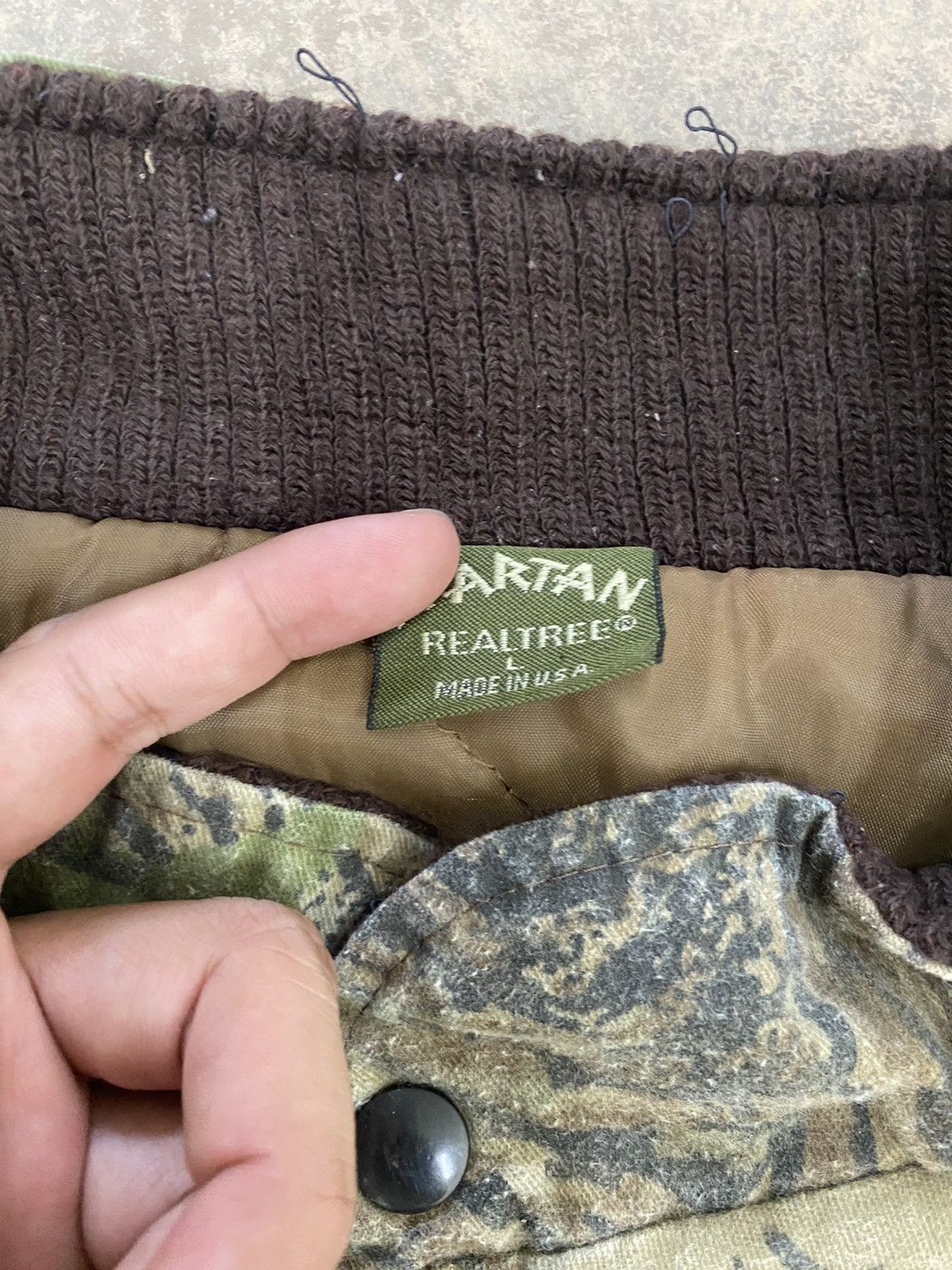 Realtree Spartan Realtree Hunting Jacket 90s Camo Lgb Military Size US L / EU 52-54 / 3 - 8 Thumbnail