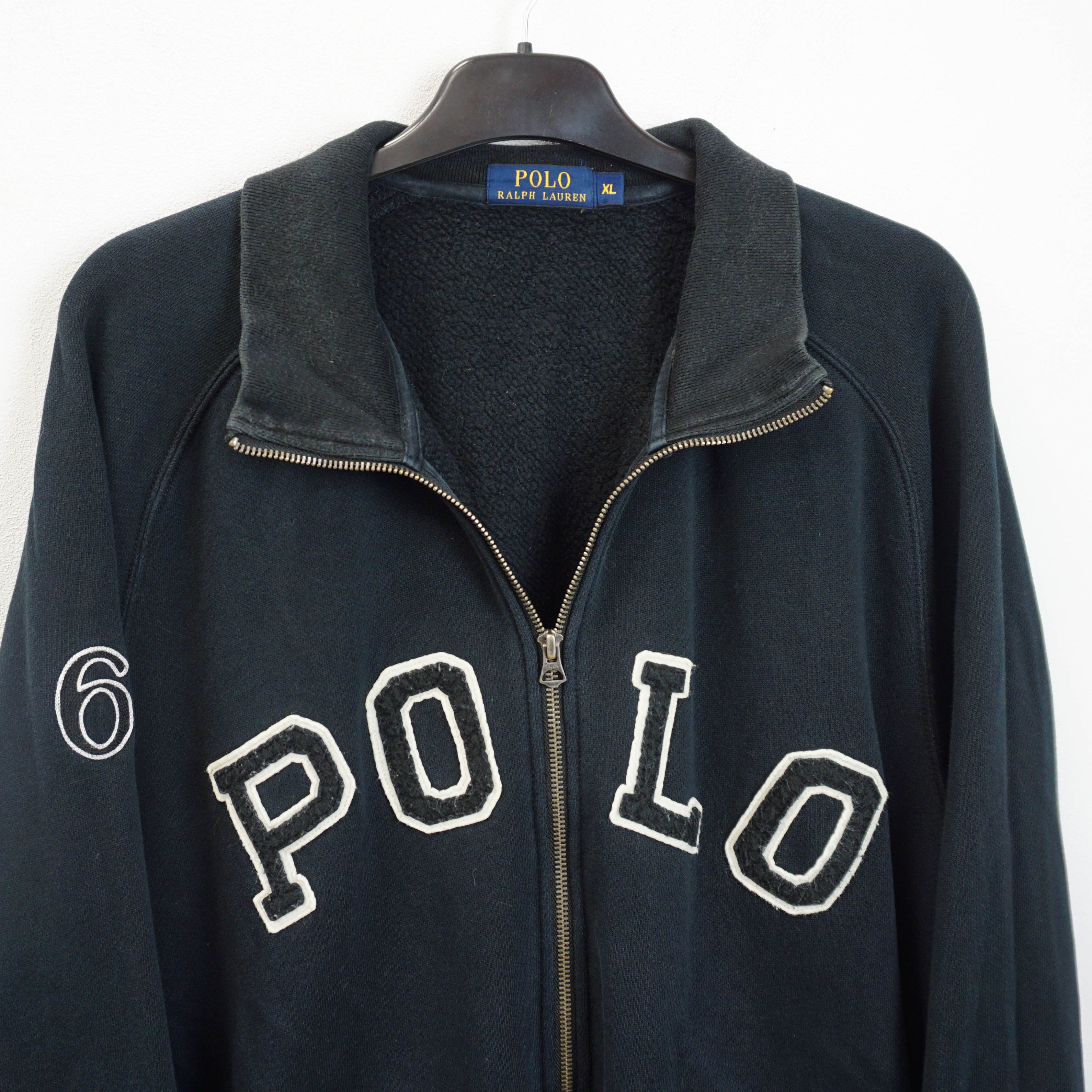 Polo Ralph Lauren Archive Embroidery POLO Logo Zip-Up Sweatshirt Size US XL / EU 56 / 4 - 2 Thumbnail