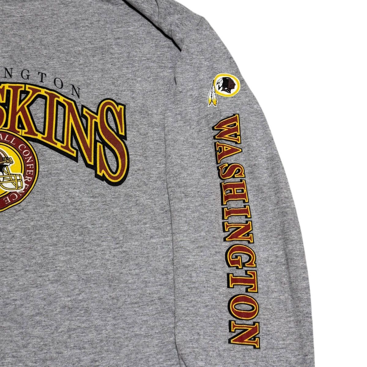 NFL NFL Washington Redskins Gray Long Sleeve Shirt Adult Large Size US L / EU 52-54 / 3 - 4 Thumbnail