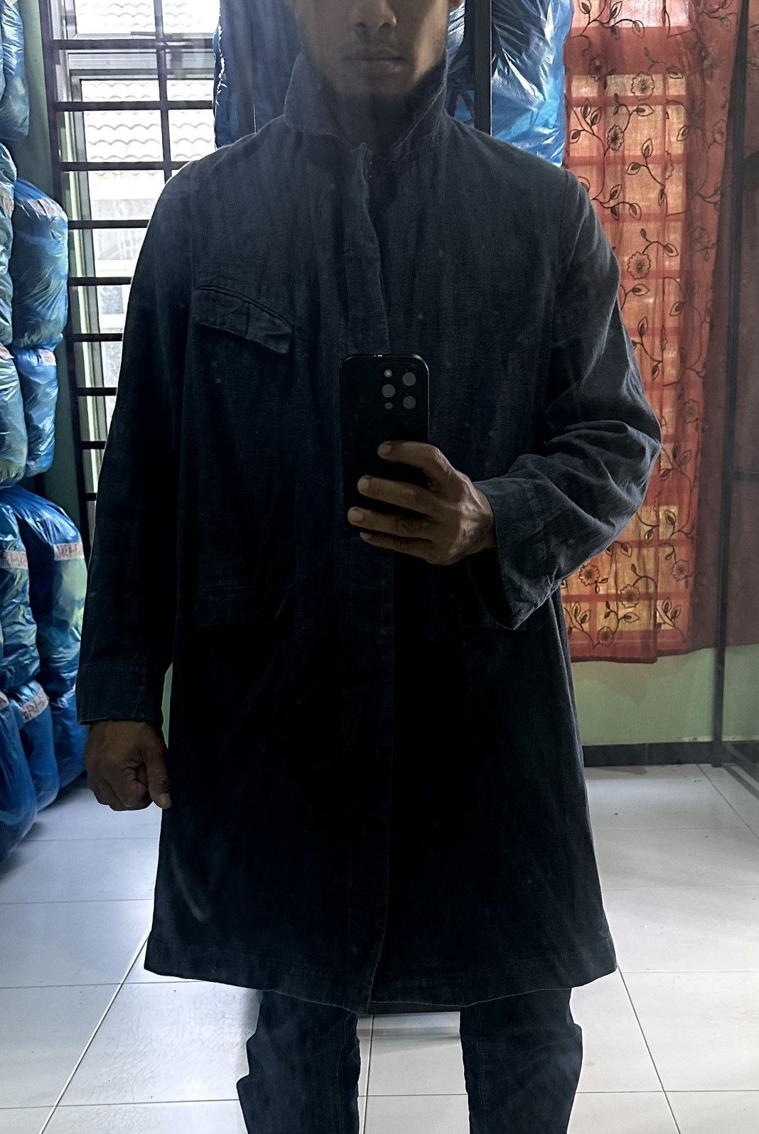 45rpm 45rpm indigo dyed fabric Long Jackets Size XS / US 0-2 / IT 36-38 - 9 Thumbnail