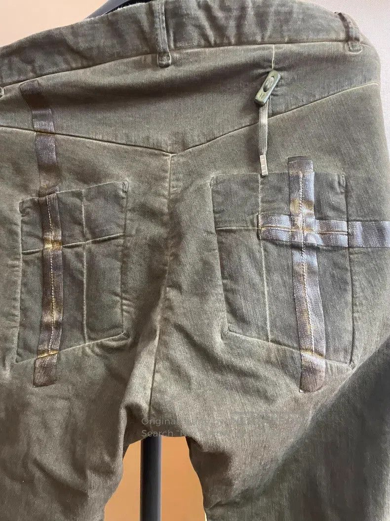 Boris Bidjan Saberi Boris Bidjan Saberi Size M Industry makes old cold-dyed jea Size US 31 - 5 Thumbnail