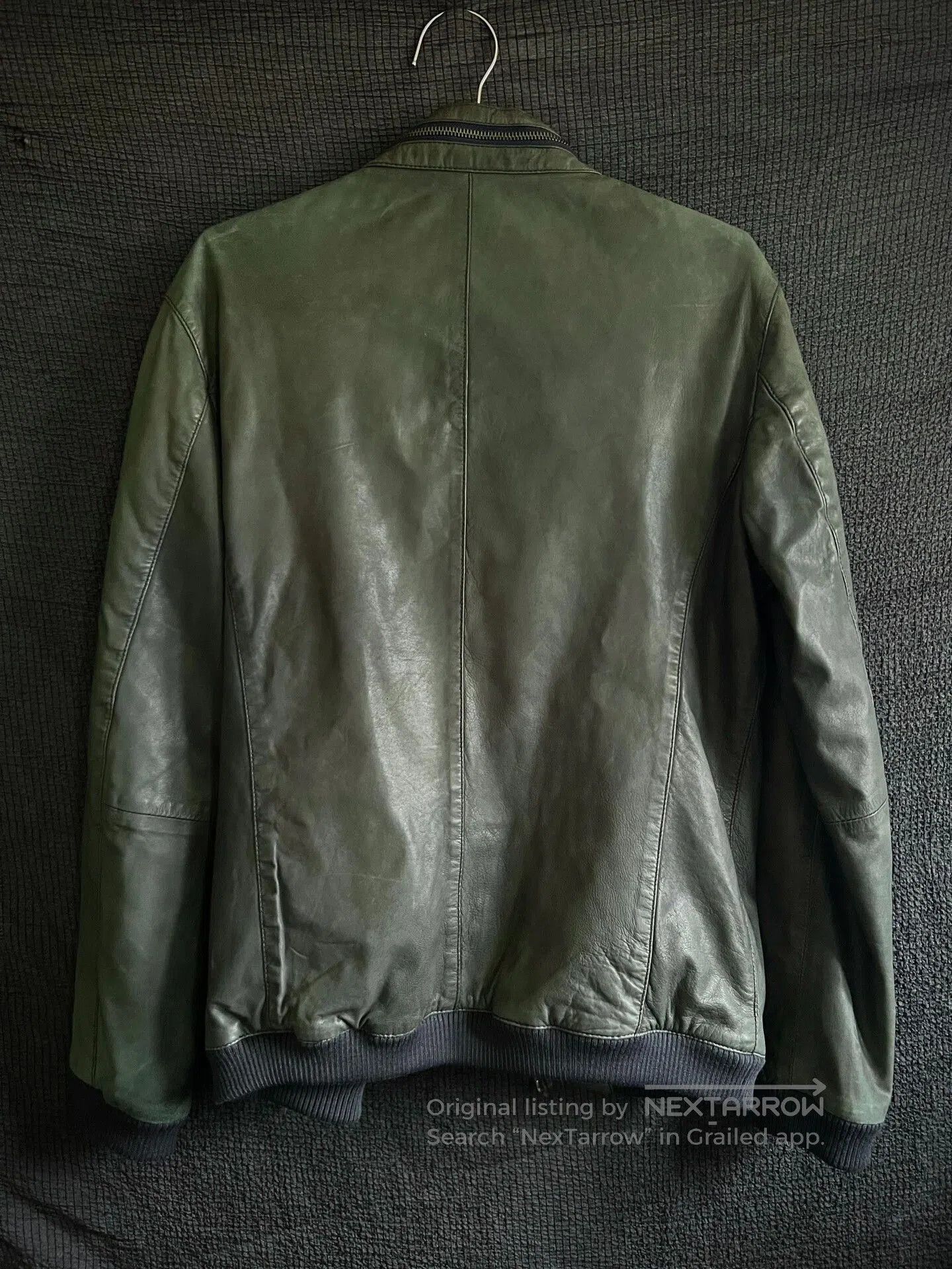 Rick Owens Avant-Garde Black Leather Jacket. Size US M / EU 48-50 / 2 - 3 Thumbnail