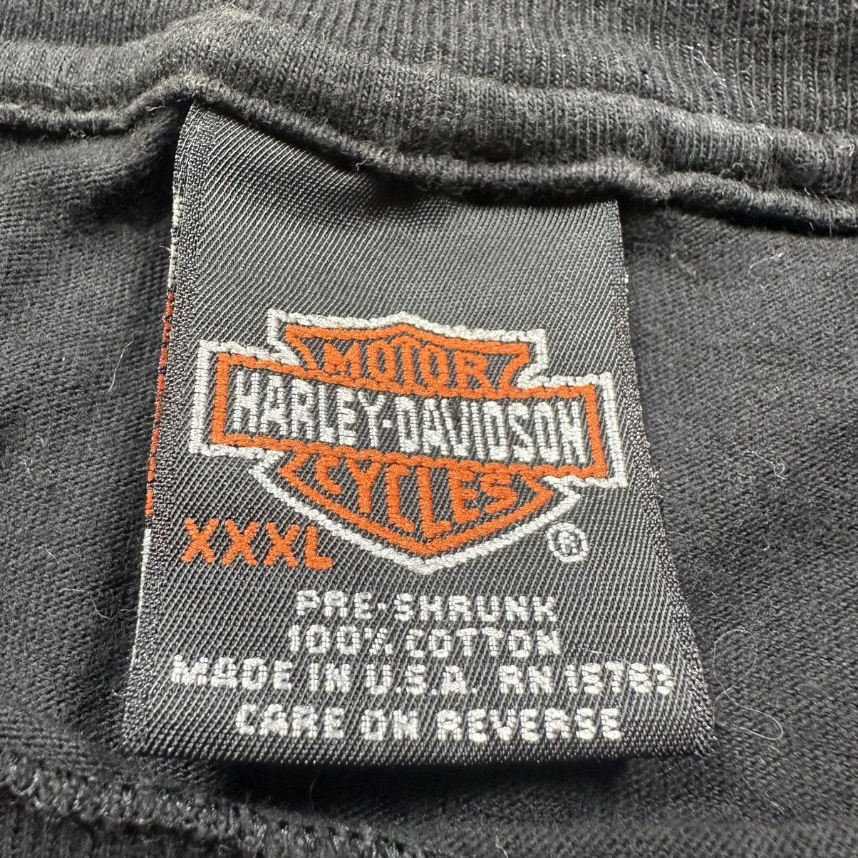 Harley Davidson Vintage 1998 Black Harley Davidson Motorcycle Biker Shirt Size US XXL / EU 58 / 5 - 4 Thumbnail