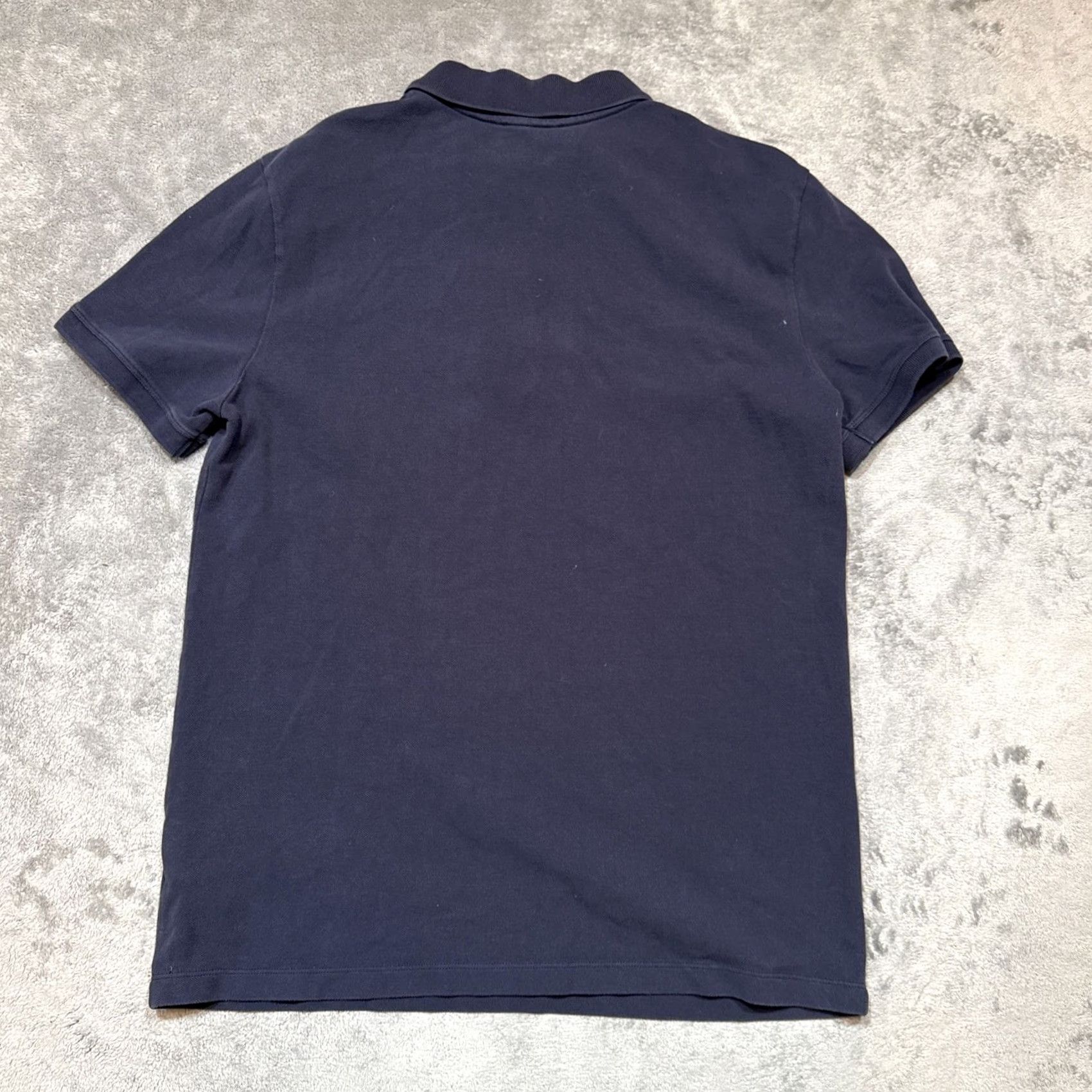 Versace Versace Polo Shirt Regular Large Blue Medusa Head Embroidered Short Sleeve Men 90s Golf Pattern Solid Size US L / EU 52-54 / 3 - 6 Thumbnail