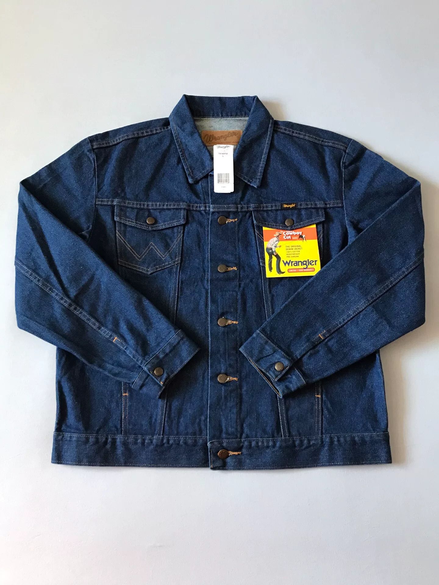 Wrangler Wrangler 74145PW Denim Jacket Size US L / EU 52-54 / 3 - 1 Thumbnail