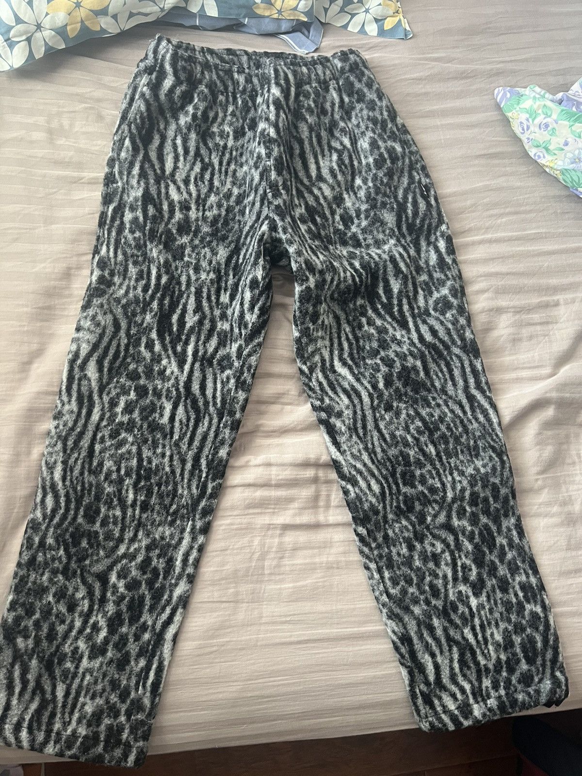 パンツ Stussy WILDLIFE WOOL BEACH PANT Unspoken | Stussy Wool Stripe Beach Pants - Black