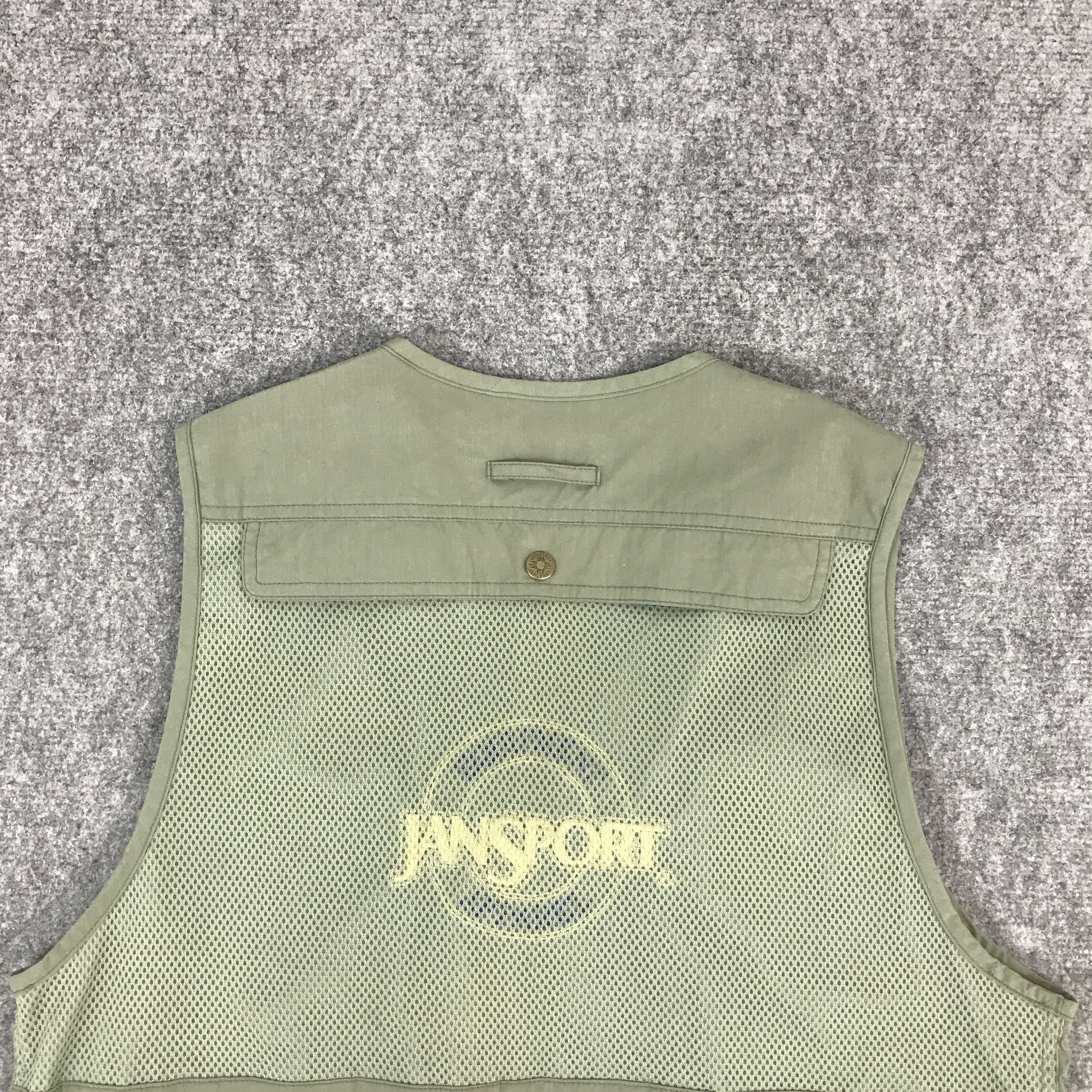 Jansport × Japanese Brand JANSPORTS TACTICAL VEST JACKET Size US M / EU 48-50 / 2 - 4 Thumbnail