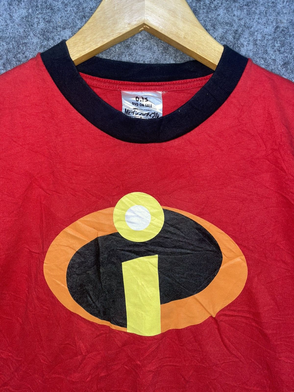 Disney Vintage The Incredibles Ringer T-Shirt NOT FOR SALE Size US S / EU 44-46 / 1 - 2 Thumbnail