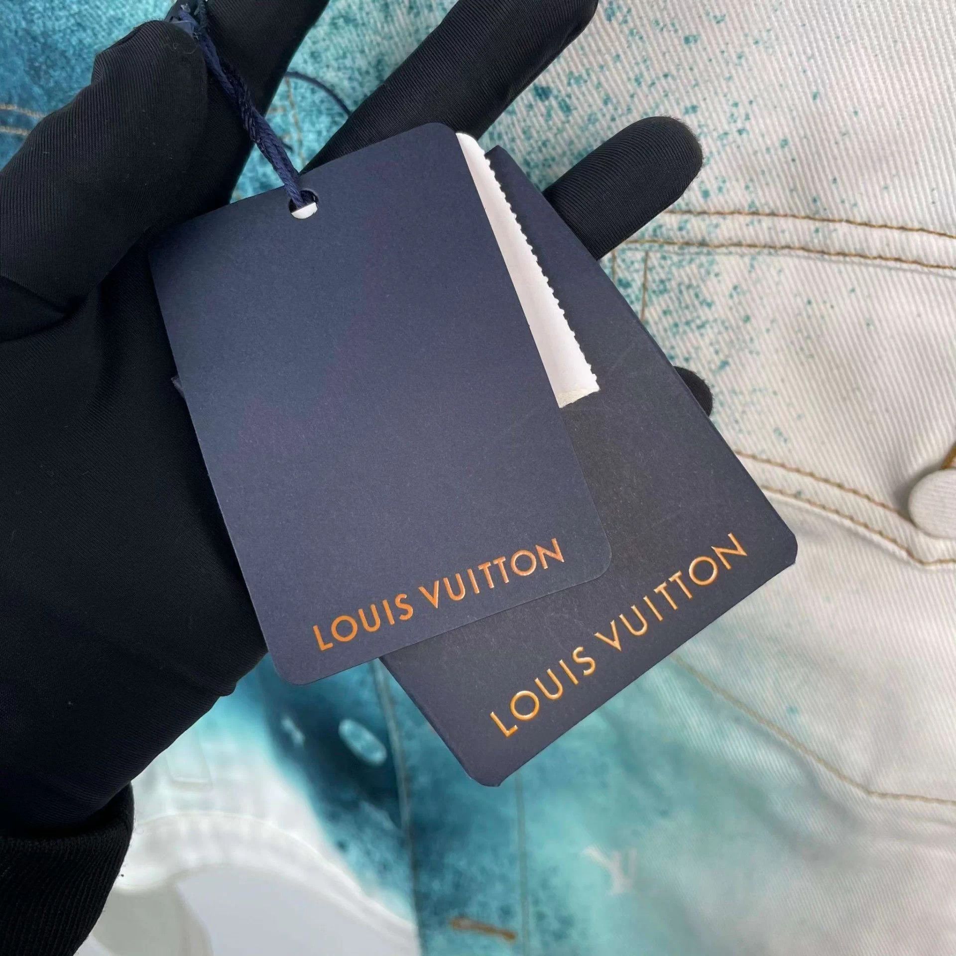 Louis Vuitton LV Denim Jacket Blue Size 50 Size US M / EU 48-50 / 2 - 3 Thumbnail