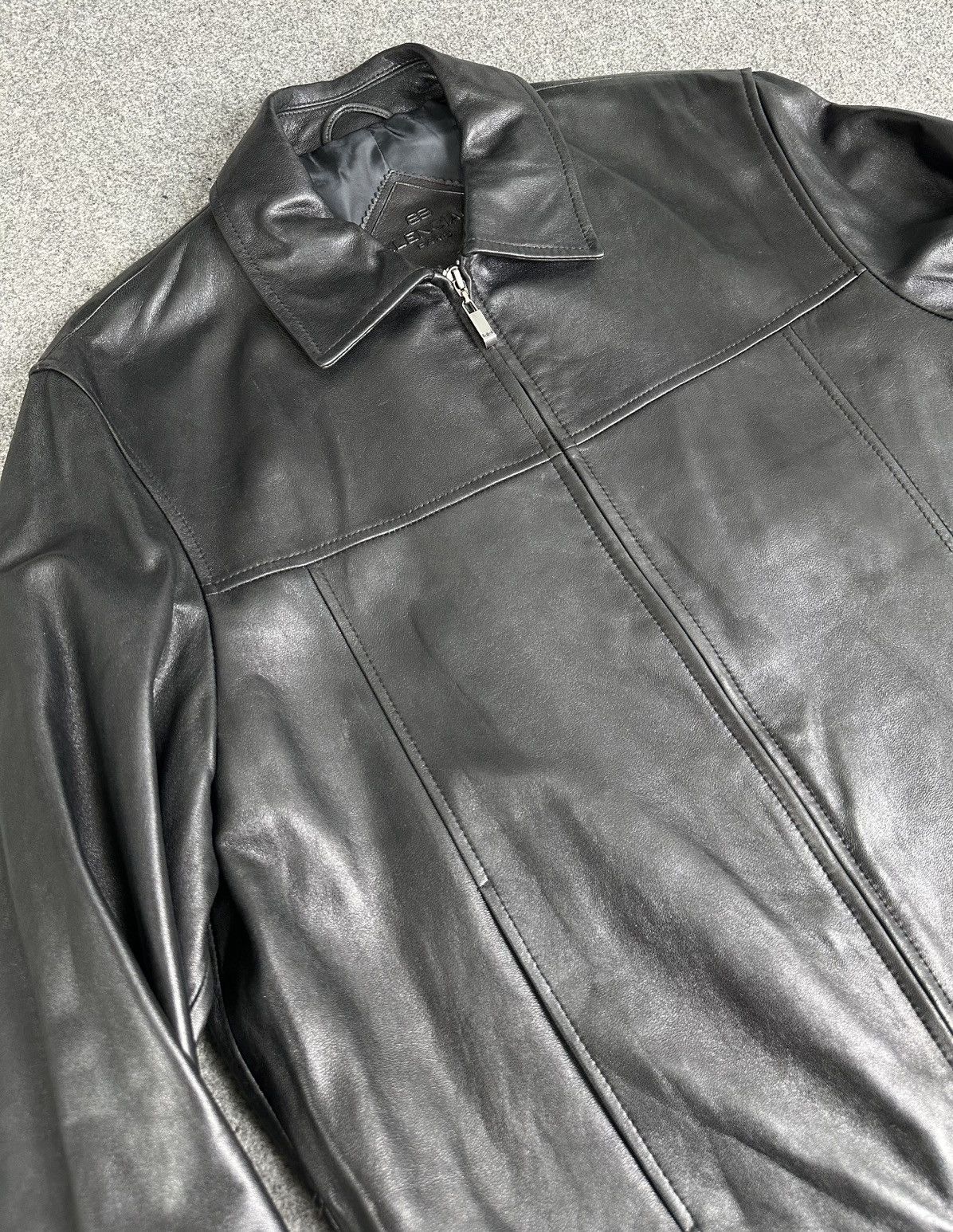 Balenciaga Balenciaga - Nicolas Ghesquiere 1997 Zip-Up Leather Jacket Size US M / EU 48-50 / 2 - 19 Thumbnail