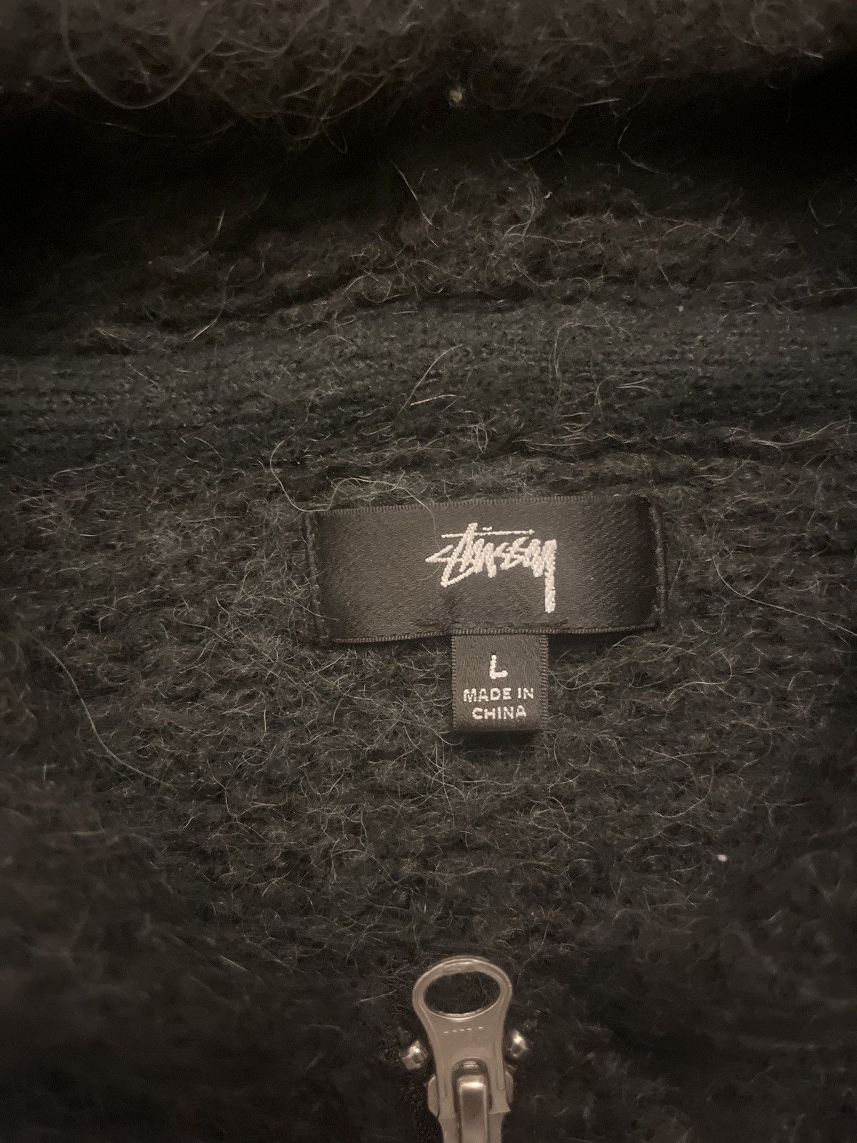 Stussy Stussy Chunky Knit Zip Hoodie Size US L / EU 52-54 / 3 - 3 Thumbnail