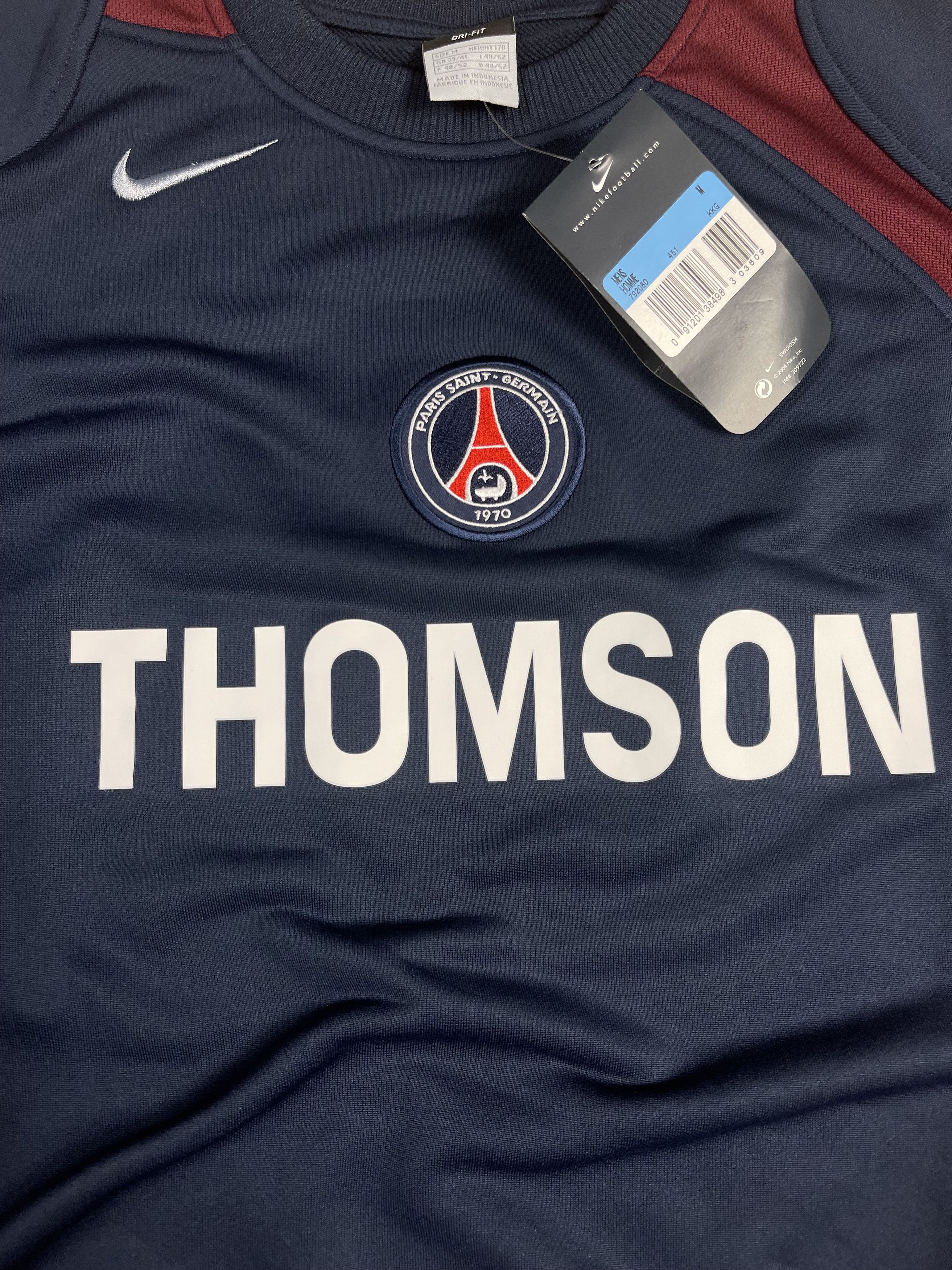 Nike Y2K PSG Paris Saint Germain Nike Total 90 2004 - 2005 Size US M / EU 48-50 / 2 - 3 Thumbnail