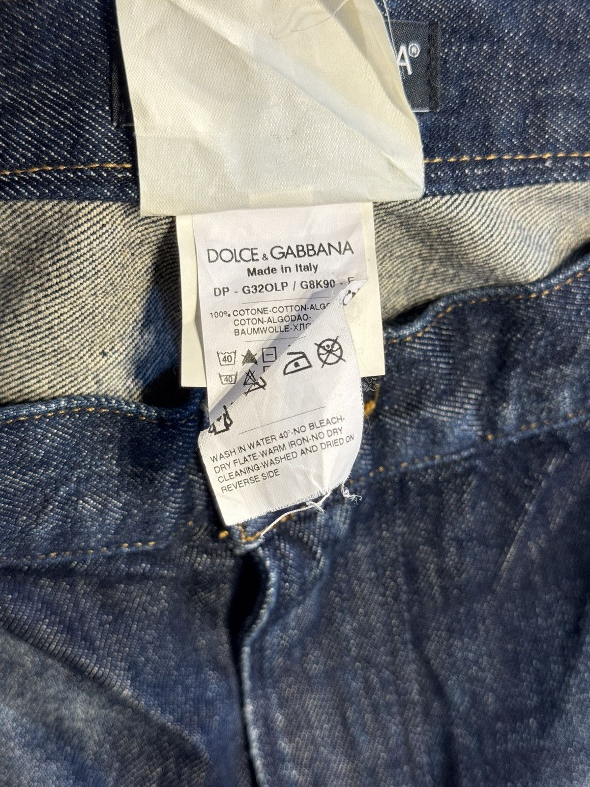Dolce & Gabbana Dolce & Gabbana Blue Denim Size US 38 / EU 54 - 5 Thumbnail