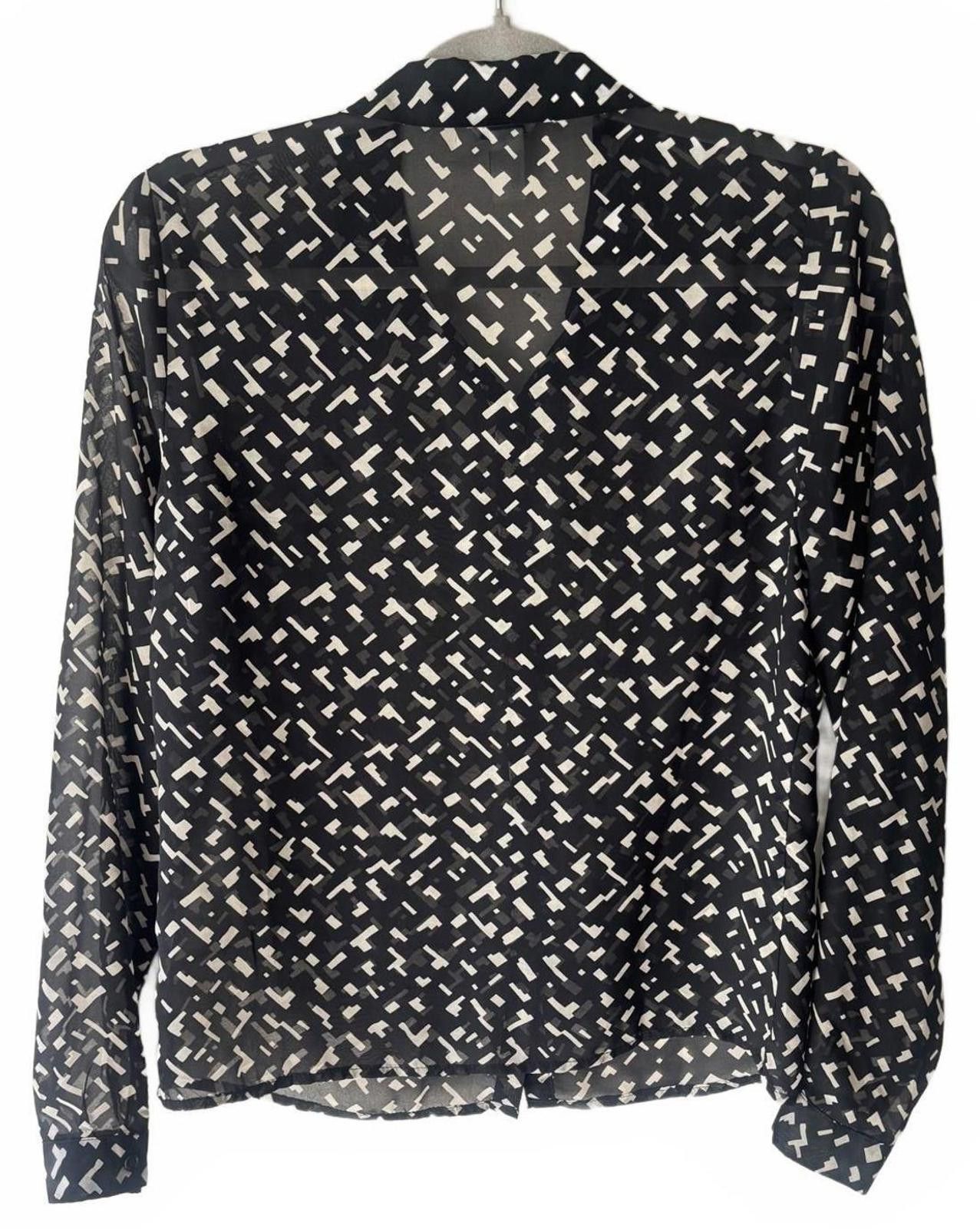 Other I LOVE H81 Patterned Sheer Blouse Size S / US 4 / IT 40 - 1 Thumbnail