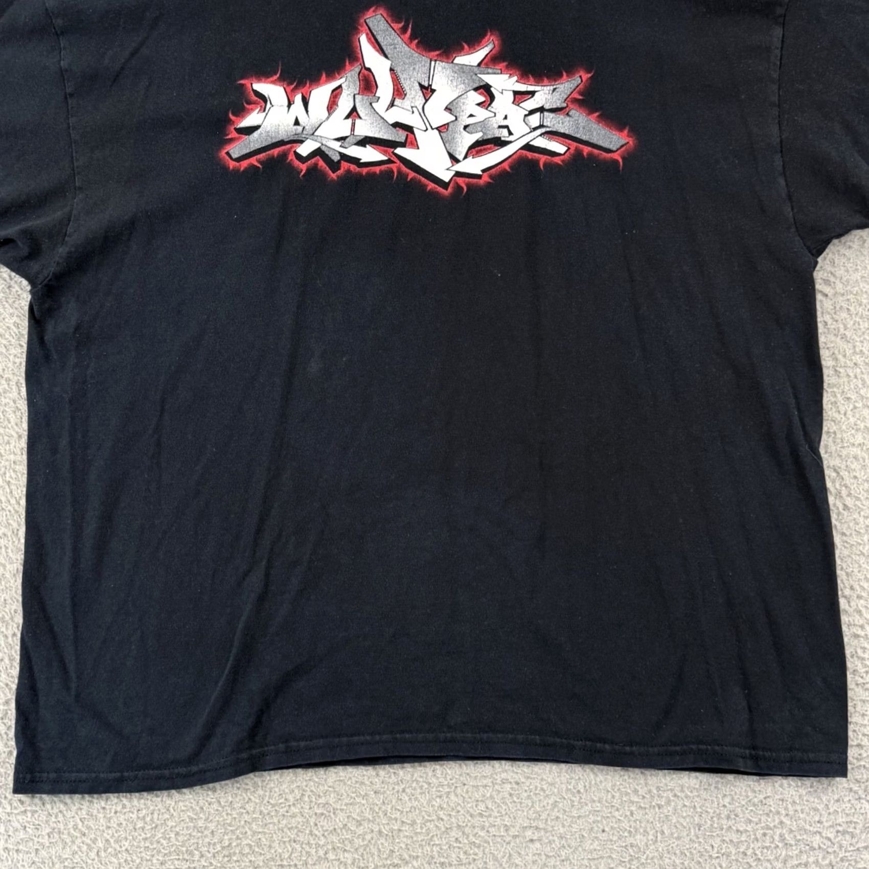 Gildan VINTAGE Bloodhound Gang Shirt Mens 2XL Black Short Sleeve Wolfpac 90s Band Tour Shirts Size US XXL / EU 58 / 5 - 2 Thumbnail