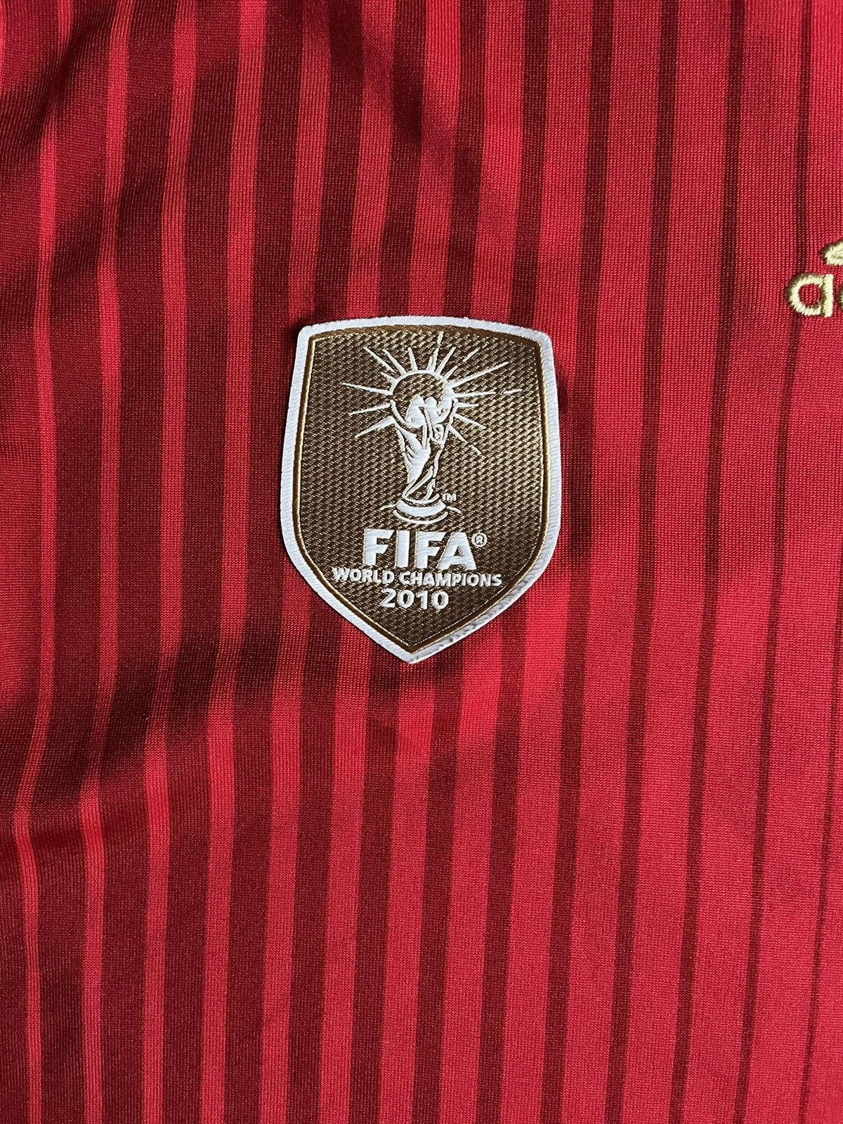 Adidas ADIDAS Spain Home 2014-2015 FIFA World Cup Champions Jersey Size US M / EU 48-50 / 2 - 5 Thumbnail