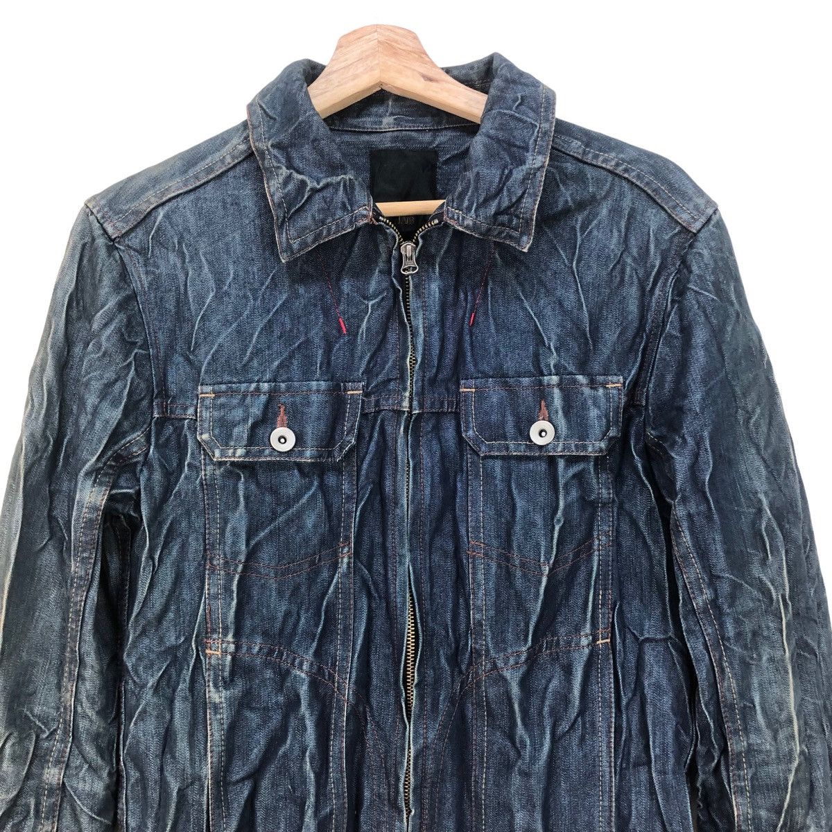 Japanese Brand Japanese Brand Haib Denim Jacket Size S / US 4 / IT 40 - 3 Thumbnail
