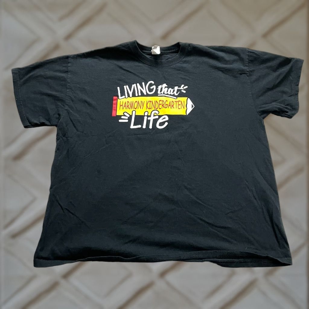 Gildan Gildan Heavy Cotton T-Shirt Unisex Adults 2XL Black Crew Neck Short Sleeve Casual 90s Size US XXL / EU 58 / 5 - 1 Thumbnail