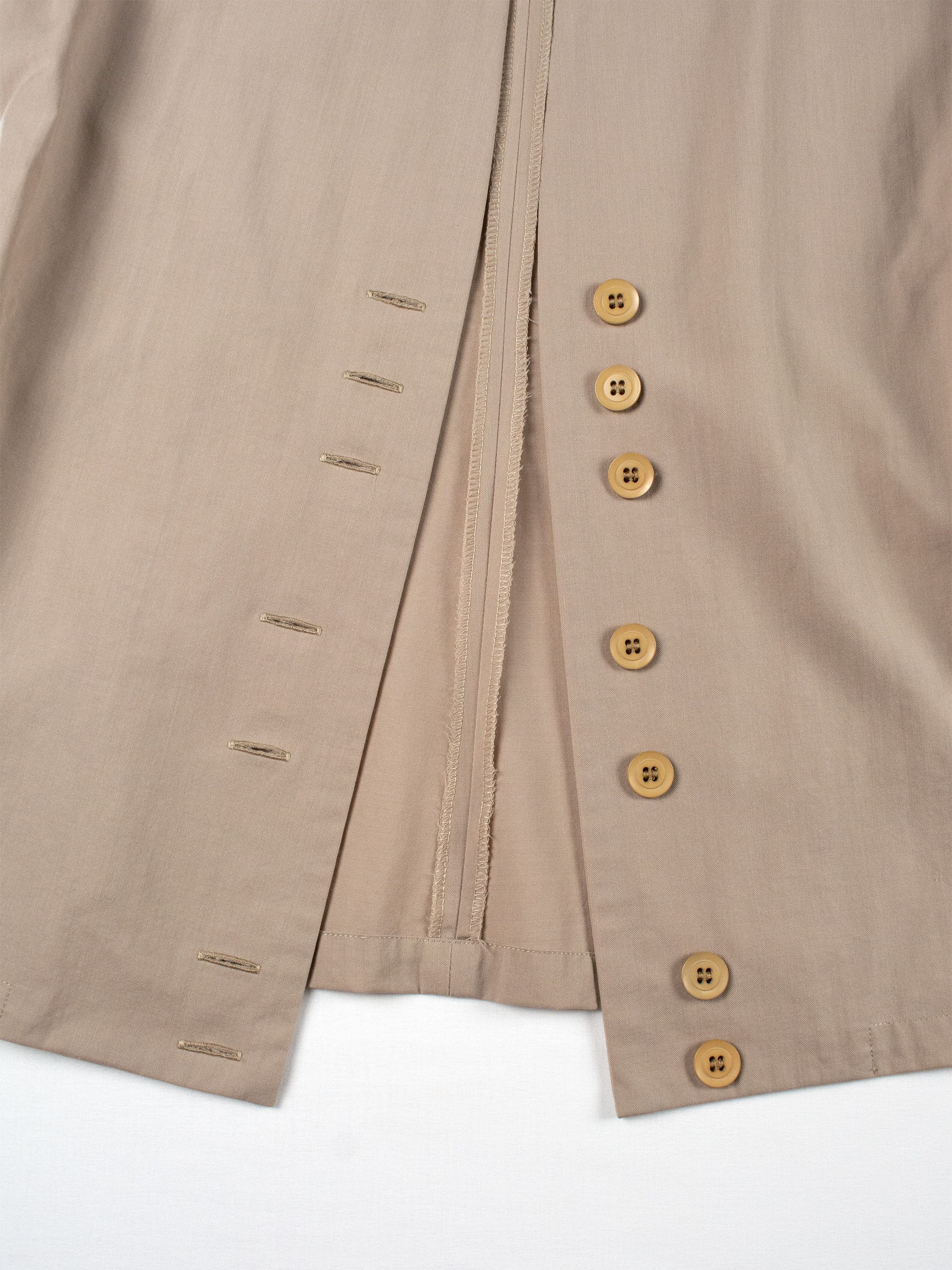 Yohji Yamamoto vintage 1980s / 1990s Yohji Yamamoto linen shirt Size M / US 6-8 / IT 42-44 - 6 Thumbnail