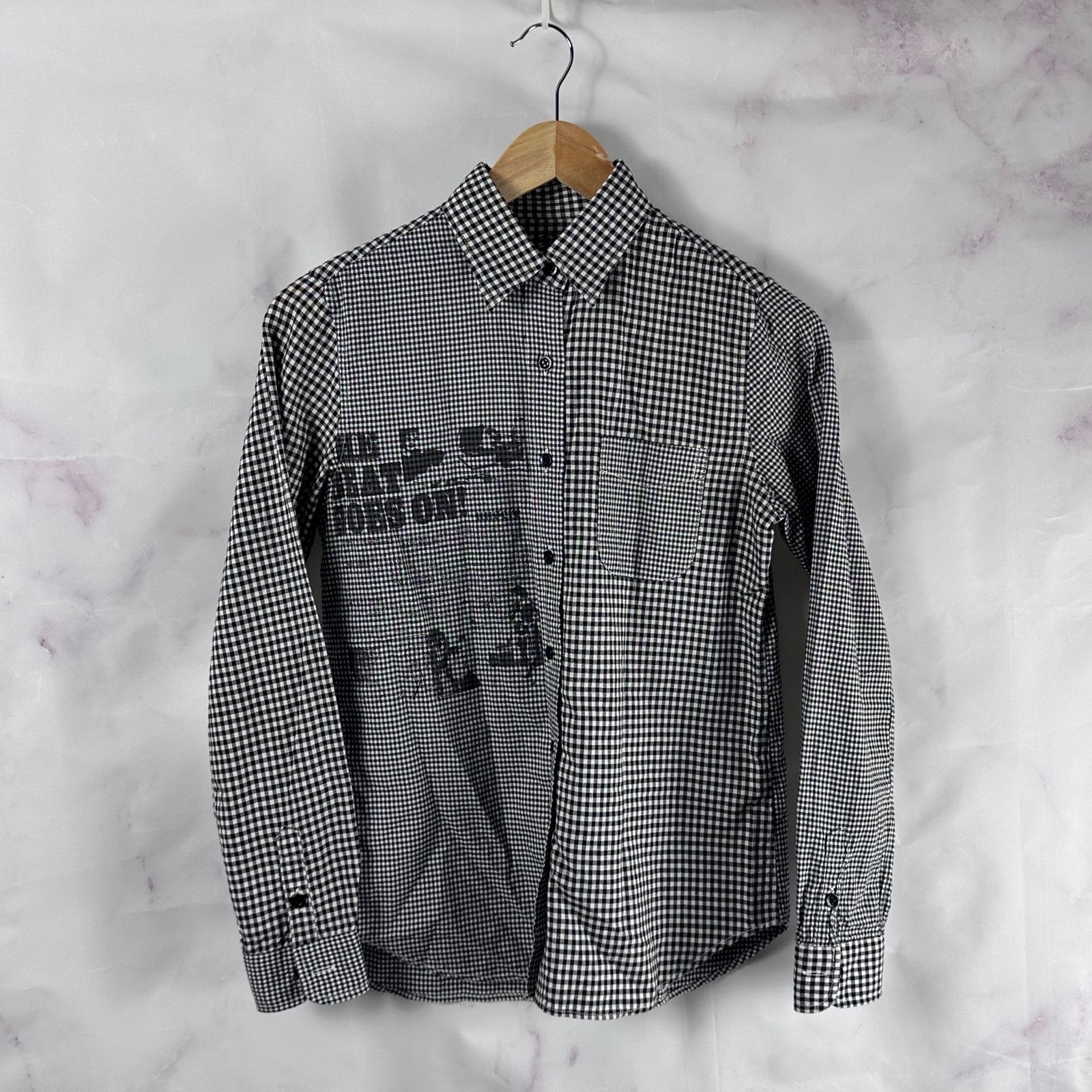 Hysteric Glamour ‘Destroy The Monster’ Print Button-Up Shirt Size US S / EU 44-46 / 1 - 1 Thumbnail