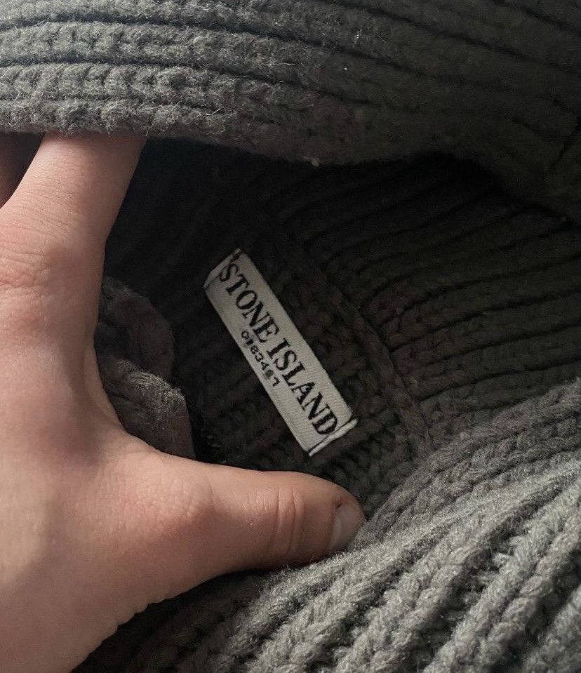Stone Island Stone Island Knitwear Hoodie 90’s Massimo Osti Size US L / EU 52-54 / 3 - 6 Thumbnail