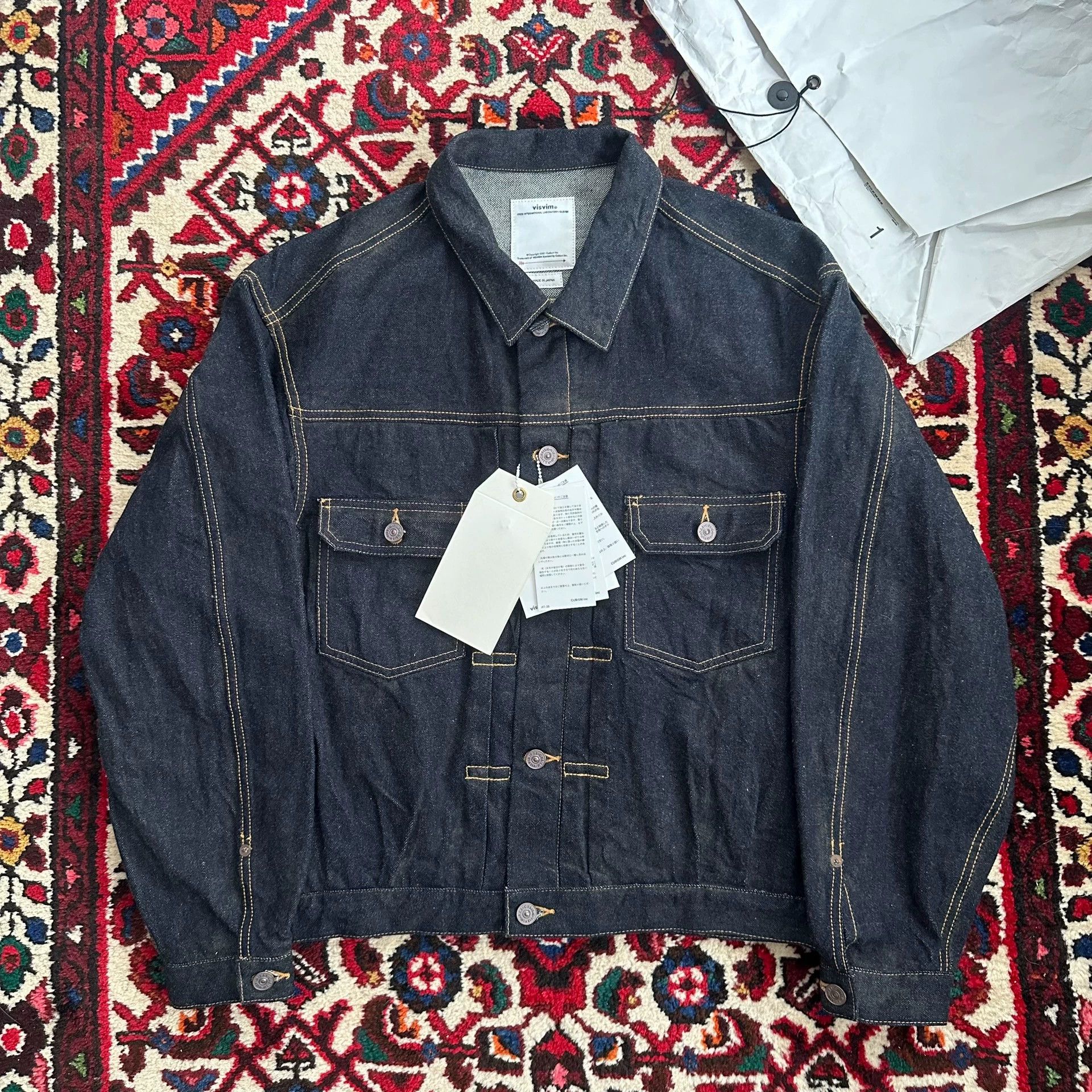 Visvim VISVIM 23aw 101XX mud dyed denim jacket Size US S / EU 44-46 / 1 - 1 Thumbnail